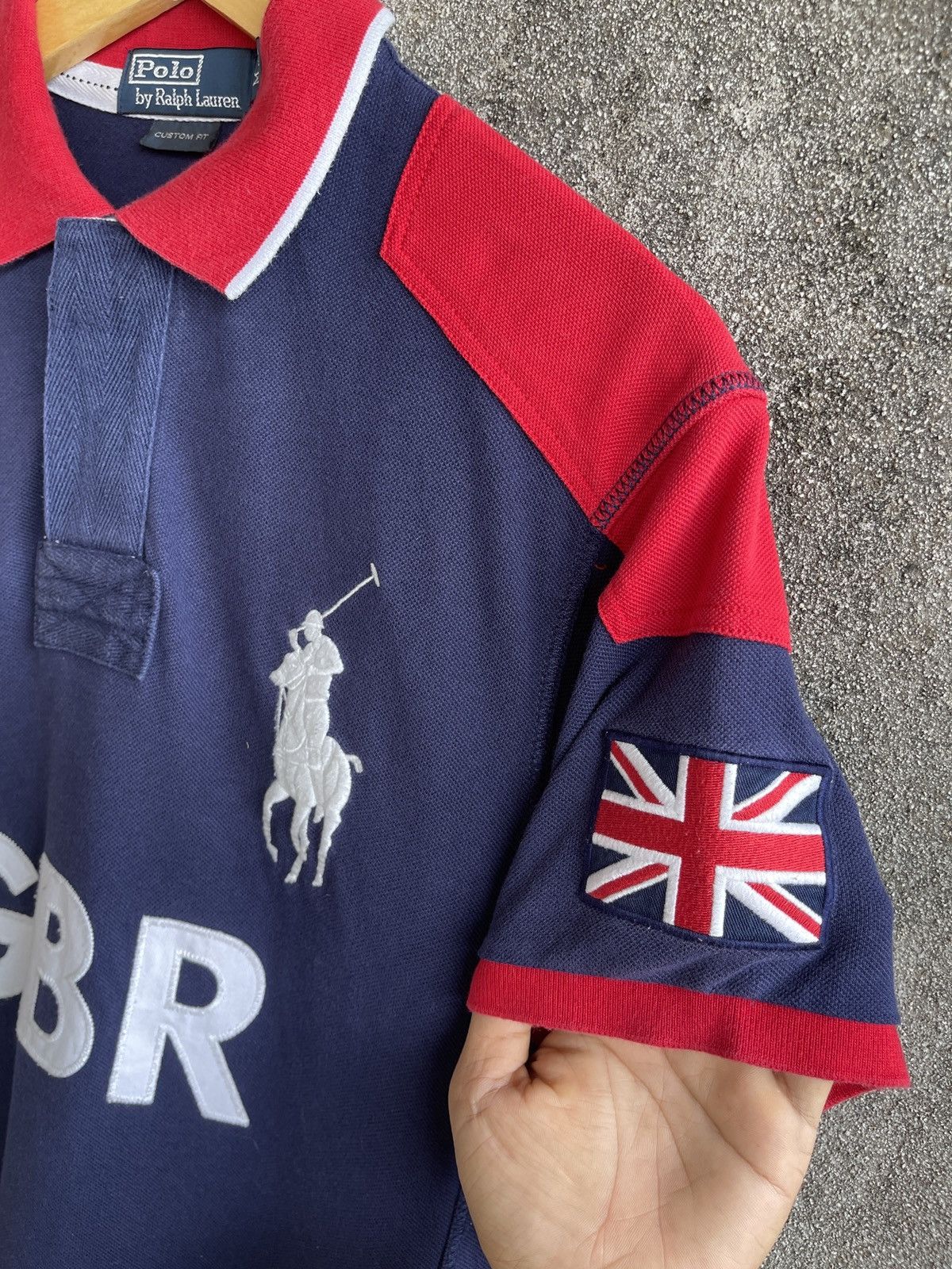 Polo Ralph Lauren Vintage’y2k🔥POLO RALPH LAUREN🔥GREAT BRITAIN 5 Polo Shirt Size US M / EU 48-50 / 2 - 6 Thumbnail