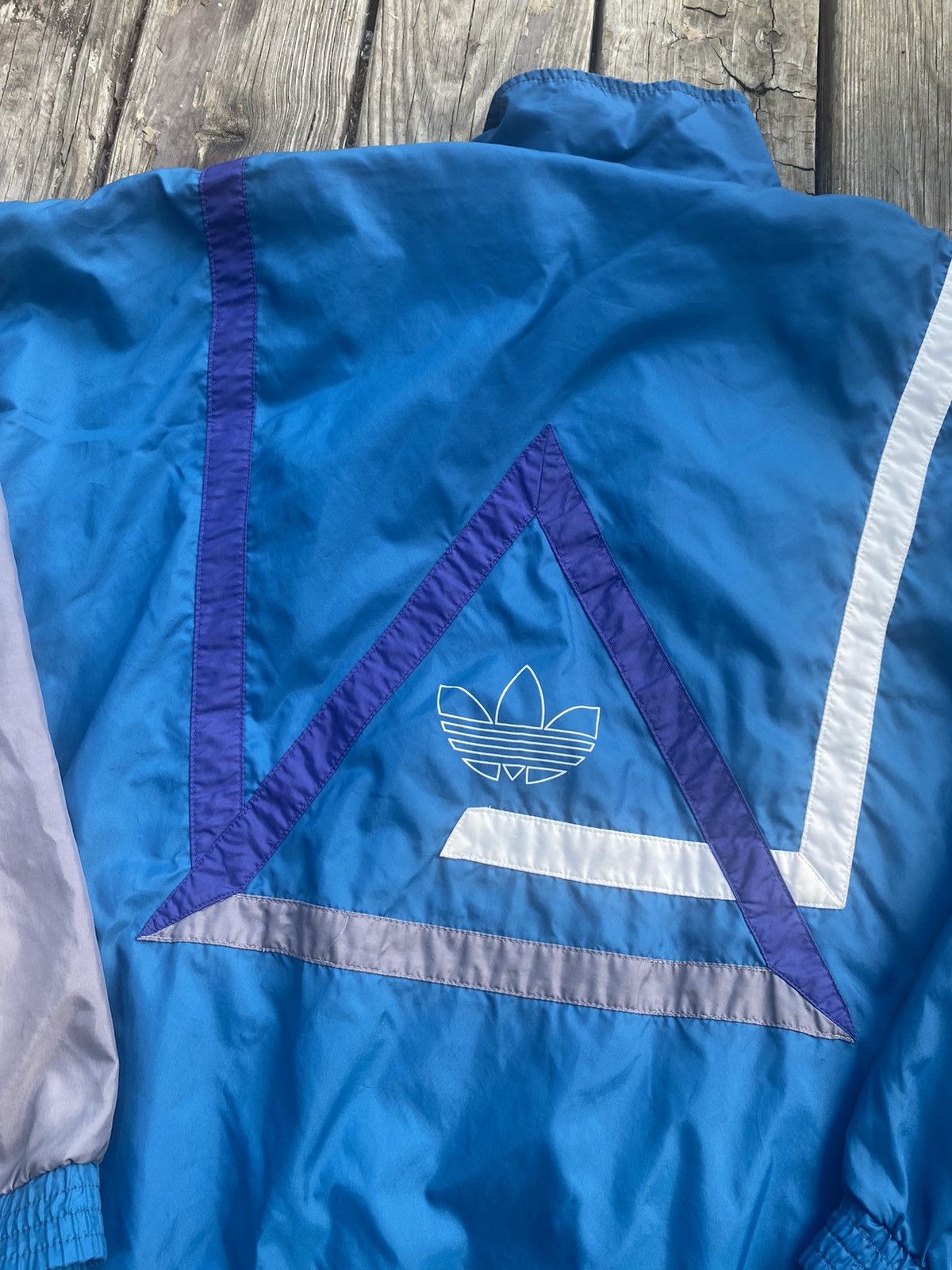 Adidas × Vintage Vintage Adidas WIndbreaker Size US L / EU 52-54 / 3 - 4 Thumbnail
