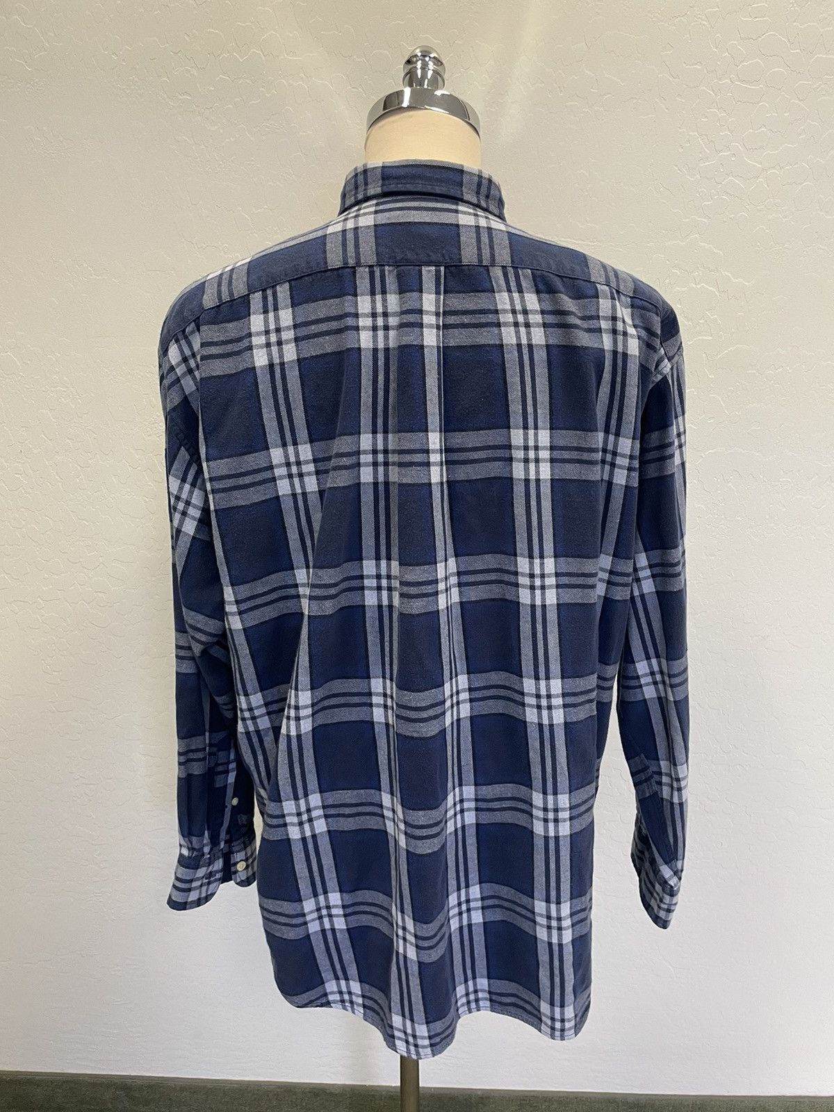 J.Crew × Vintage Vintage Cotton Flannel Shirt Size US XL / EU 56 / 4 - 4 Thumbnail