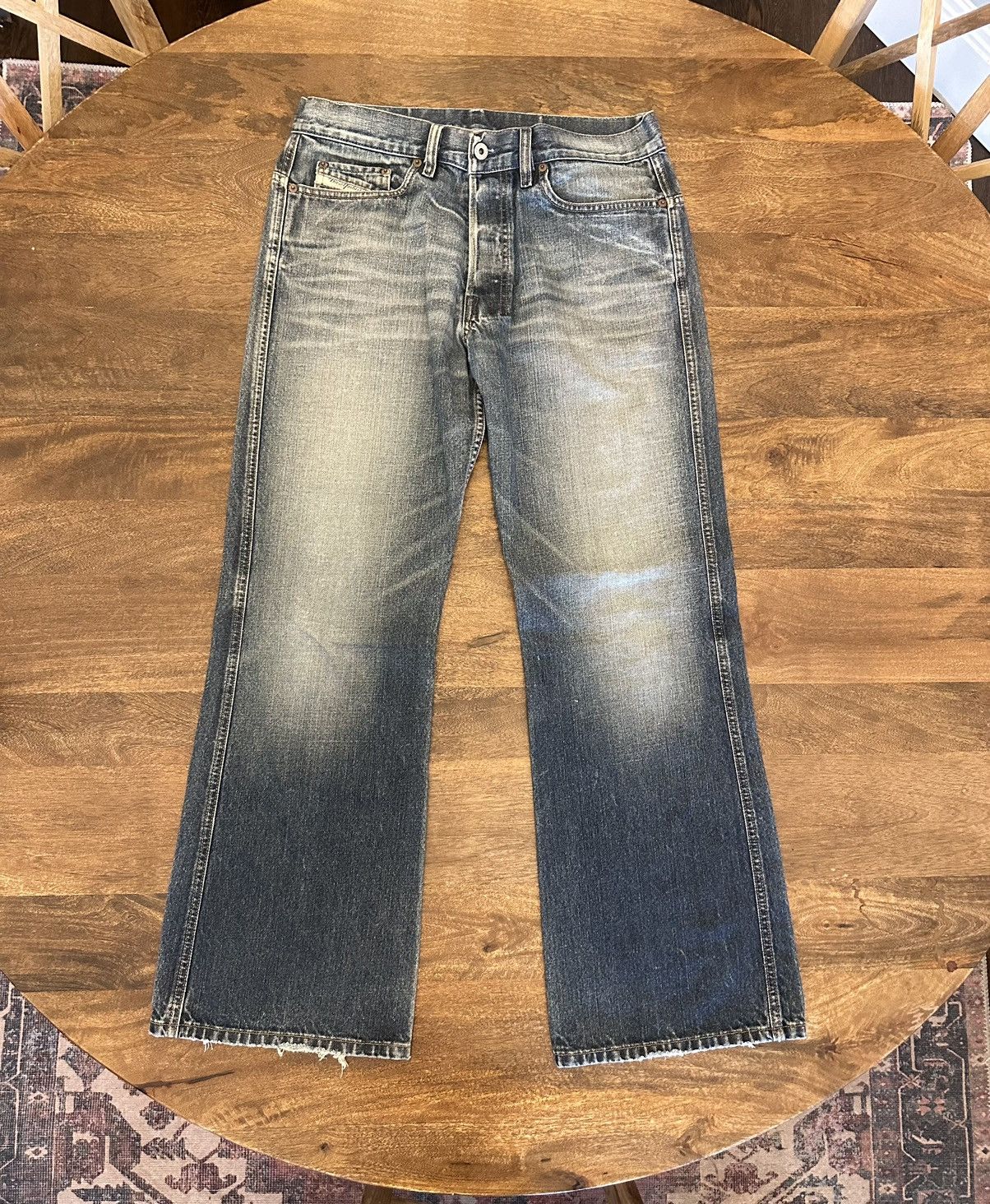 Diesel washed bootcut diesel denim Size US 32 / EU 48 - 1 Thumbnail