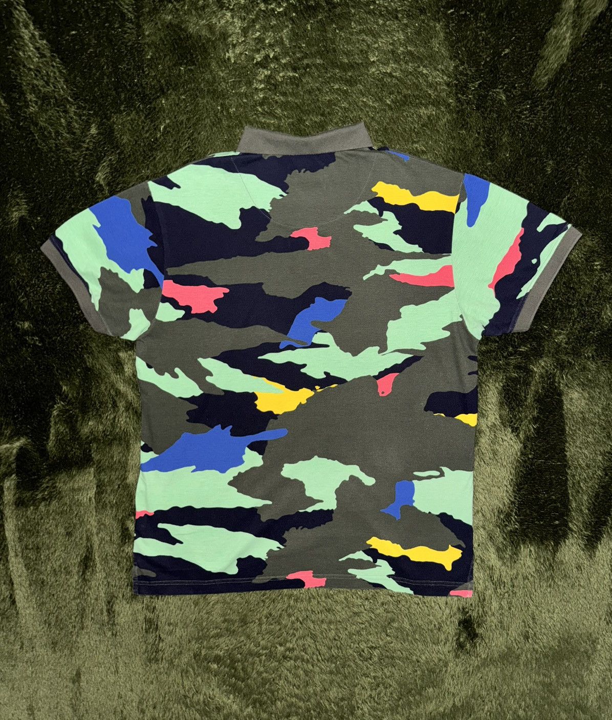 Billionaire Boys Club [XL] Billionaire Boys Club Color Camo Polo T-Shirt Green Size US XL / EU 56 / 4 - 8 Thumbnail