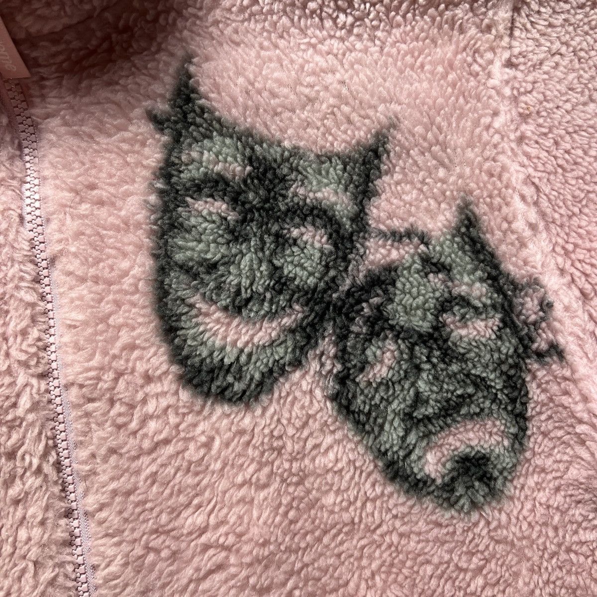 Supreme Supreme Drama Mask Fleece Jacket Pink Size US L / EU 52-54 / 3 - 5 Thumbnail