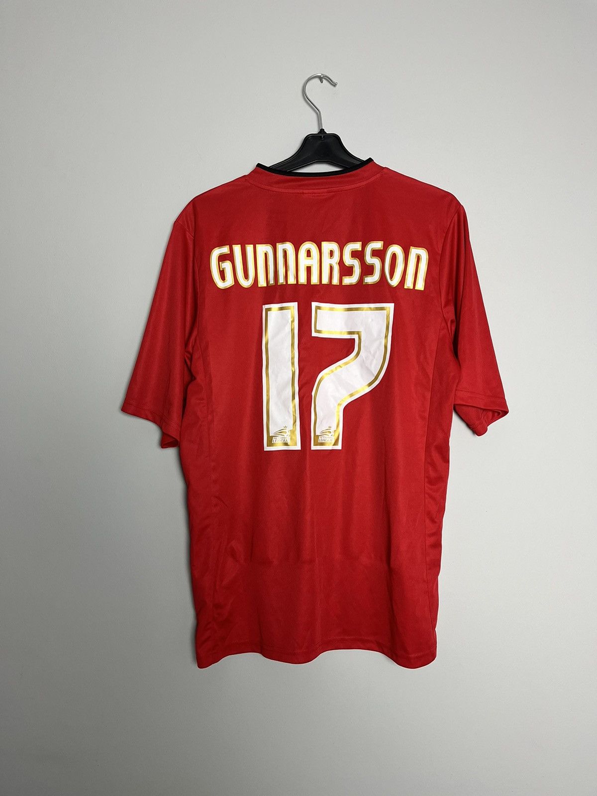 Gunnarson Cardiff city puma soccer jersey tshirt rare