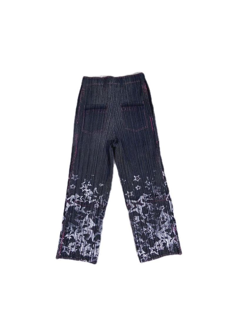 Issey Miyake Issey Miyake size:3 Brown pleated trousers Size 31" - 2 Thumbnail