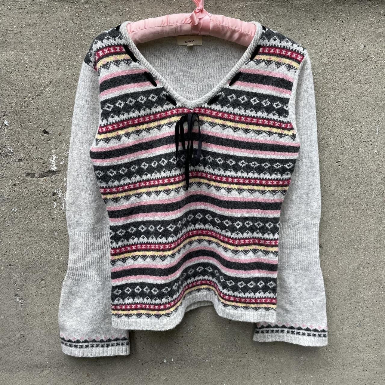 Other Printed Lambswool Sweater Size M / US 6-8 / IT 42-44 - 2 Thumbnail