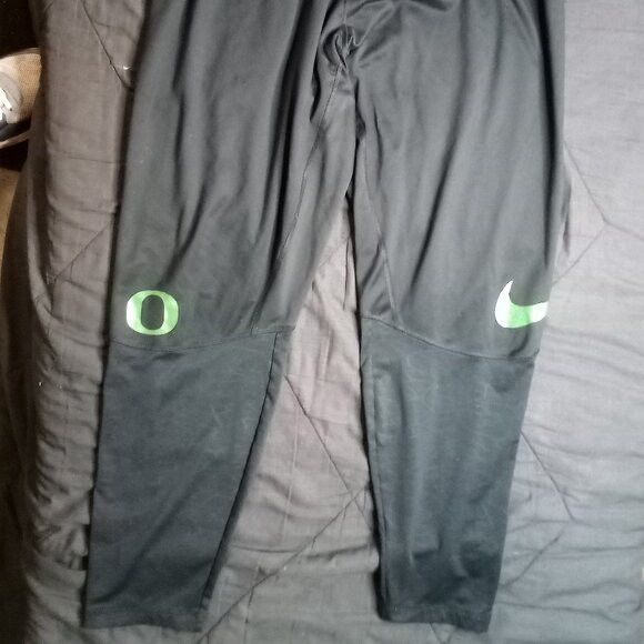 NCAA × Nike × Vintage Vintage Y2K Nike Dri-Fit Oregon Ducks Sweatpants Joggers Size US 32 / EU 48 - 3 Thumbnail