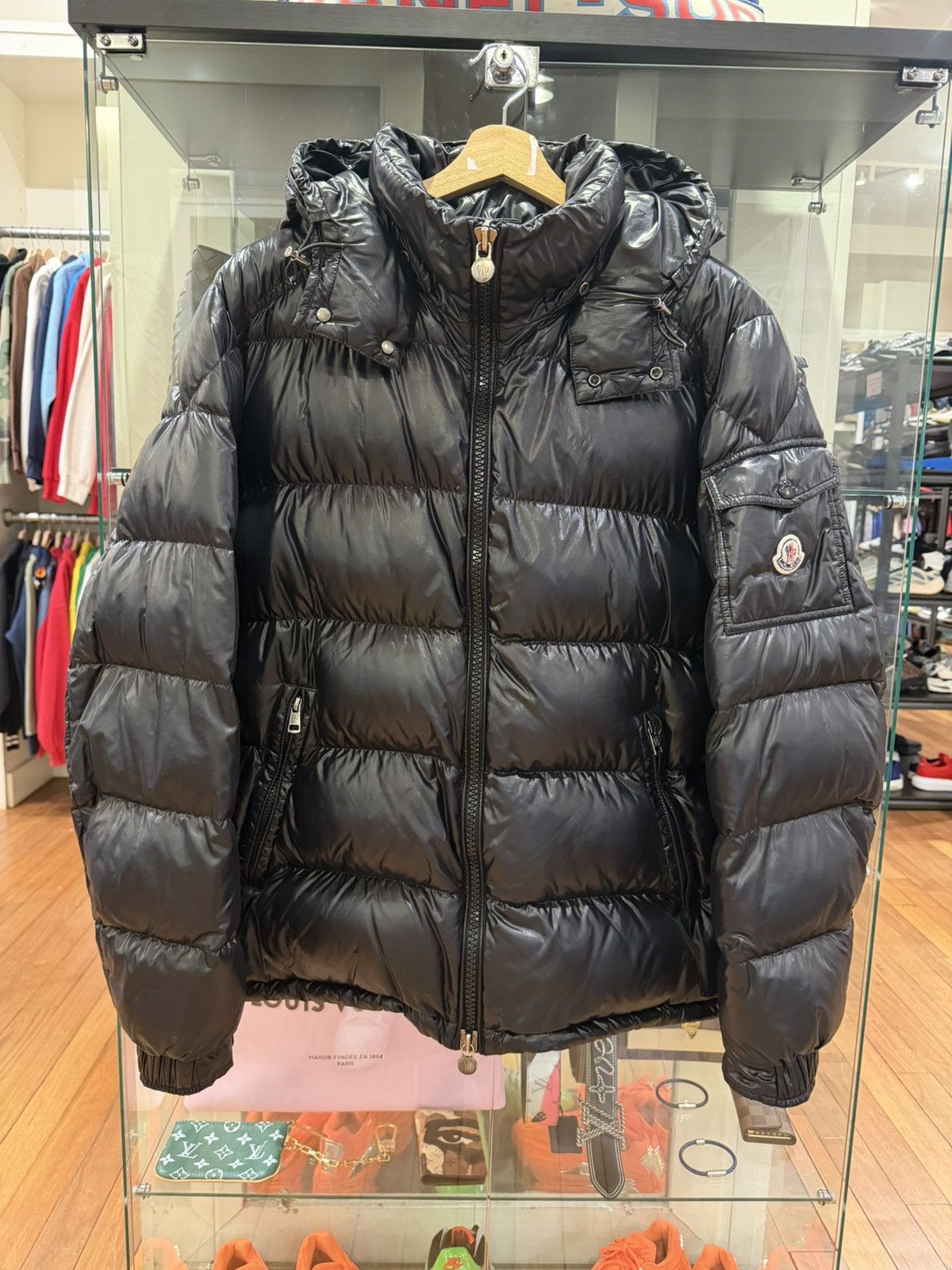 Moncler Moncler Maya Giubotto Jacket - Black Size US XXL / EU 58 / 5 - 1 Thumbnail
