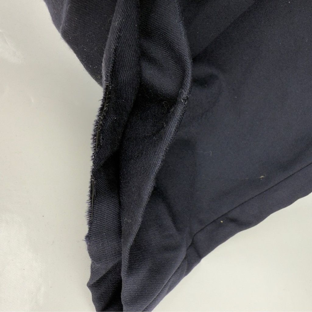 Aquascutum AQUASCUTUM Academia Navy Blue Preppy Trouser Pleated Pant 10 Size 32" / US 10 / IT 46 - 6 Thumbnail