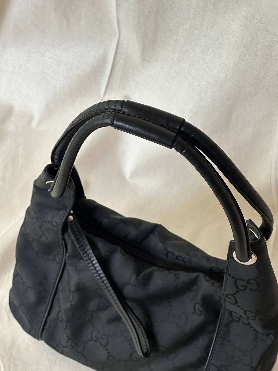 Gucci Gucci Nylon Black GG Bag Size ONE SIZE - 7 Thumbnail