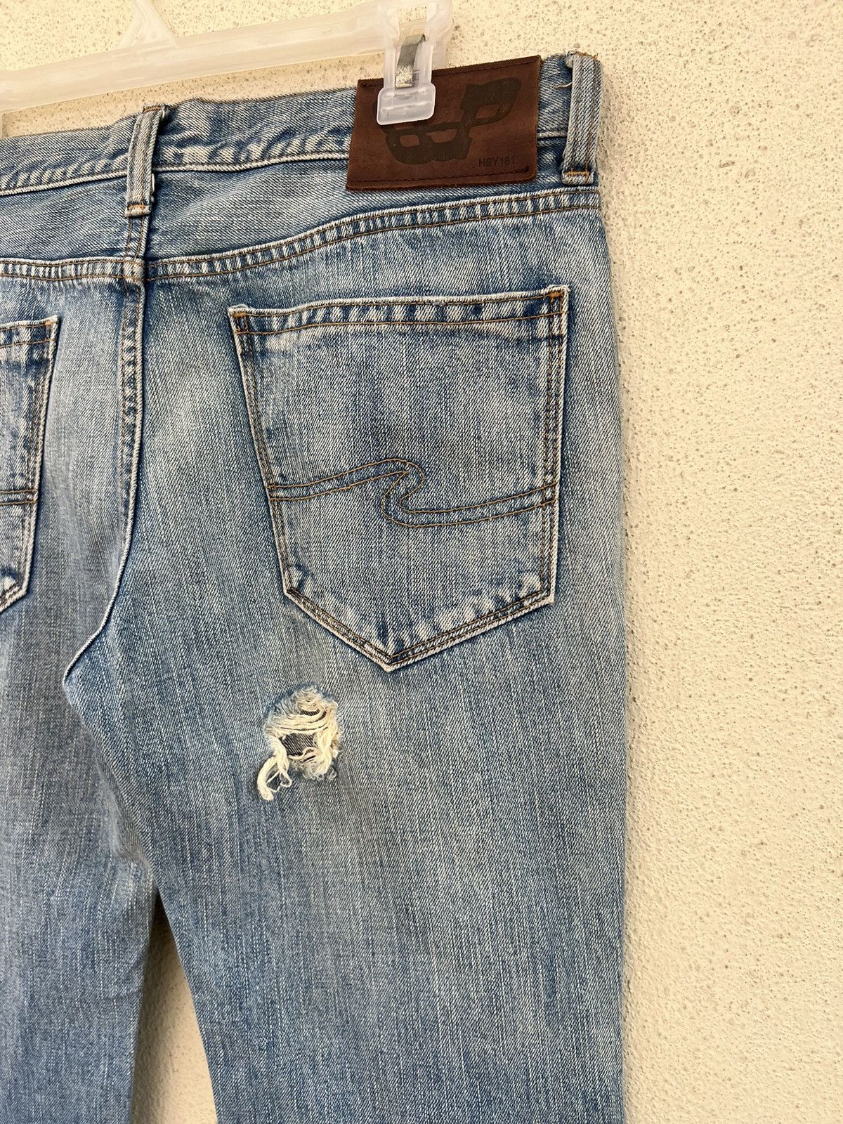 Vintage Vintage Bonds & Peace Japan Rips Distress Denim Flare Jeans Size US 32 / EU 48 - 17 Thumbnail