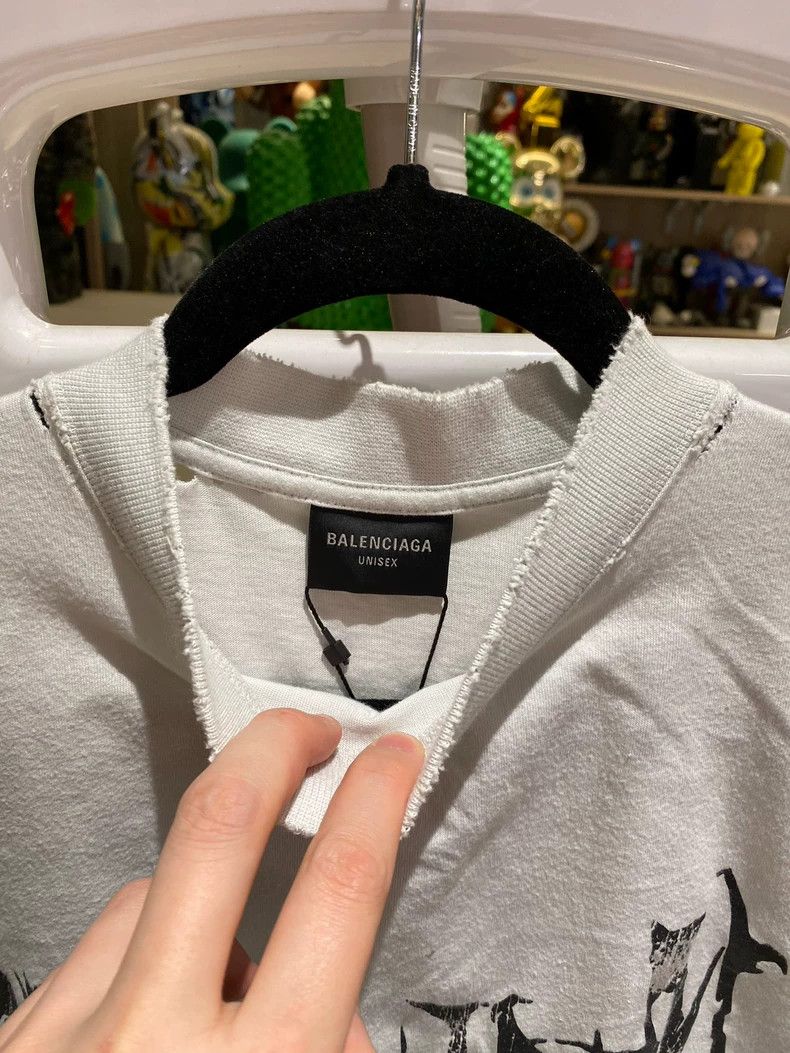 Balenciaga Balenciaga Thorn letter long-sleeve Size US S / EU 44-46 / 1 - 3 Thumbnail
