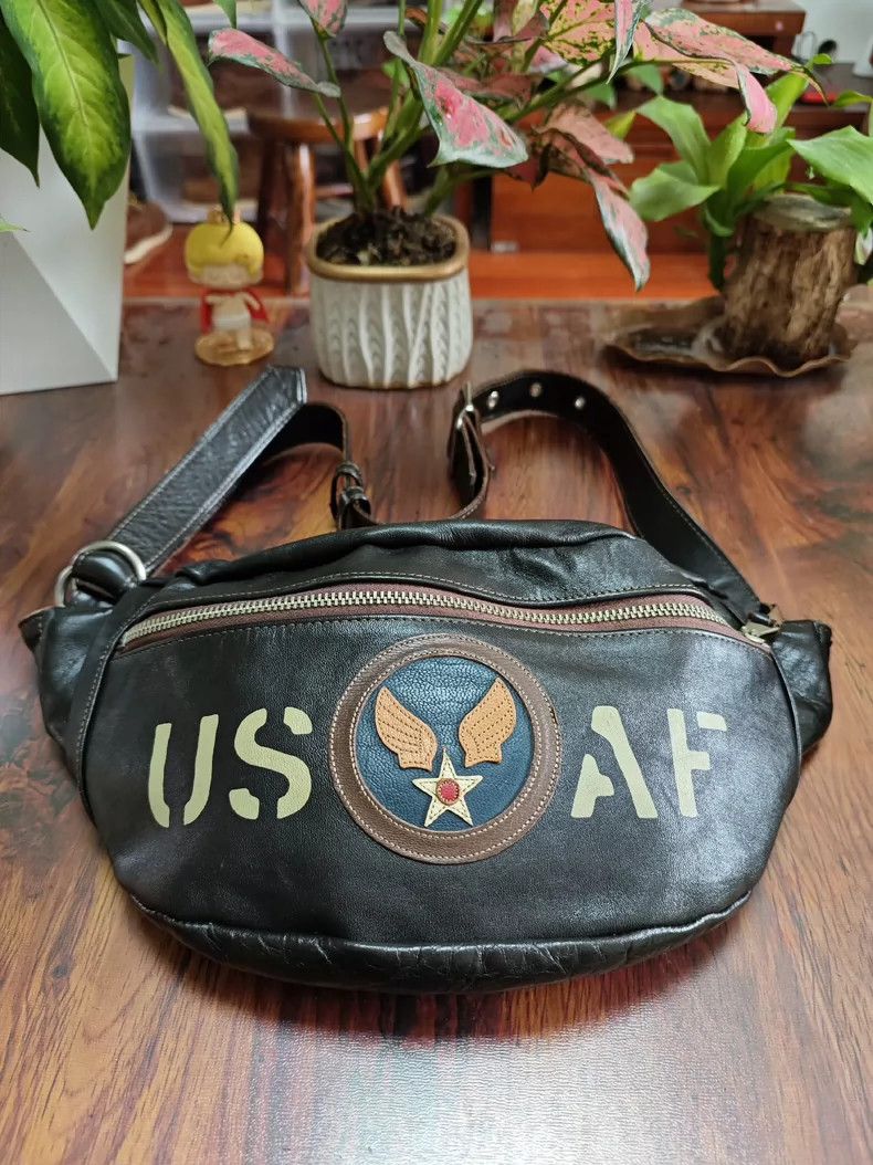 TOYS McCOY TOYS McCoy Motorcycle chest bag, Japanese-made vintage hor Size ONE SIZE - 2 Thumbnail