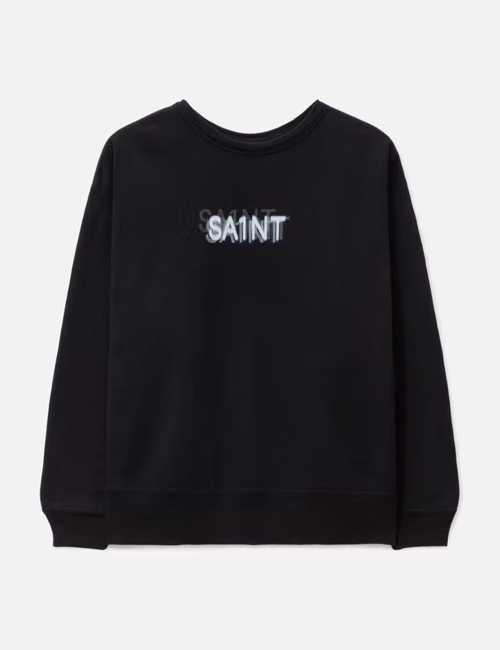 Saint Michael o1mle0326 7 Deadly Crewneck Sweater in Black Size US XXL / EU 58 / 5 - 5 Thumbnail