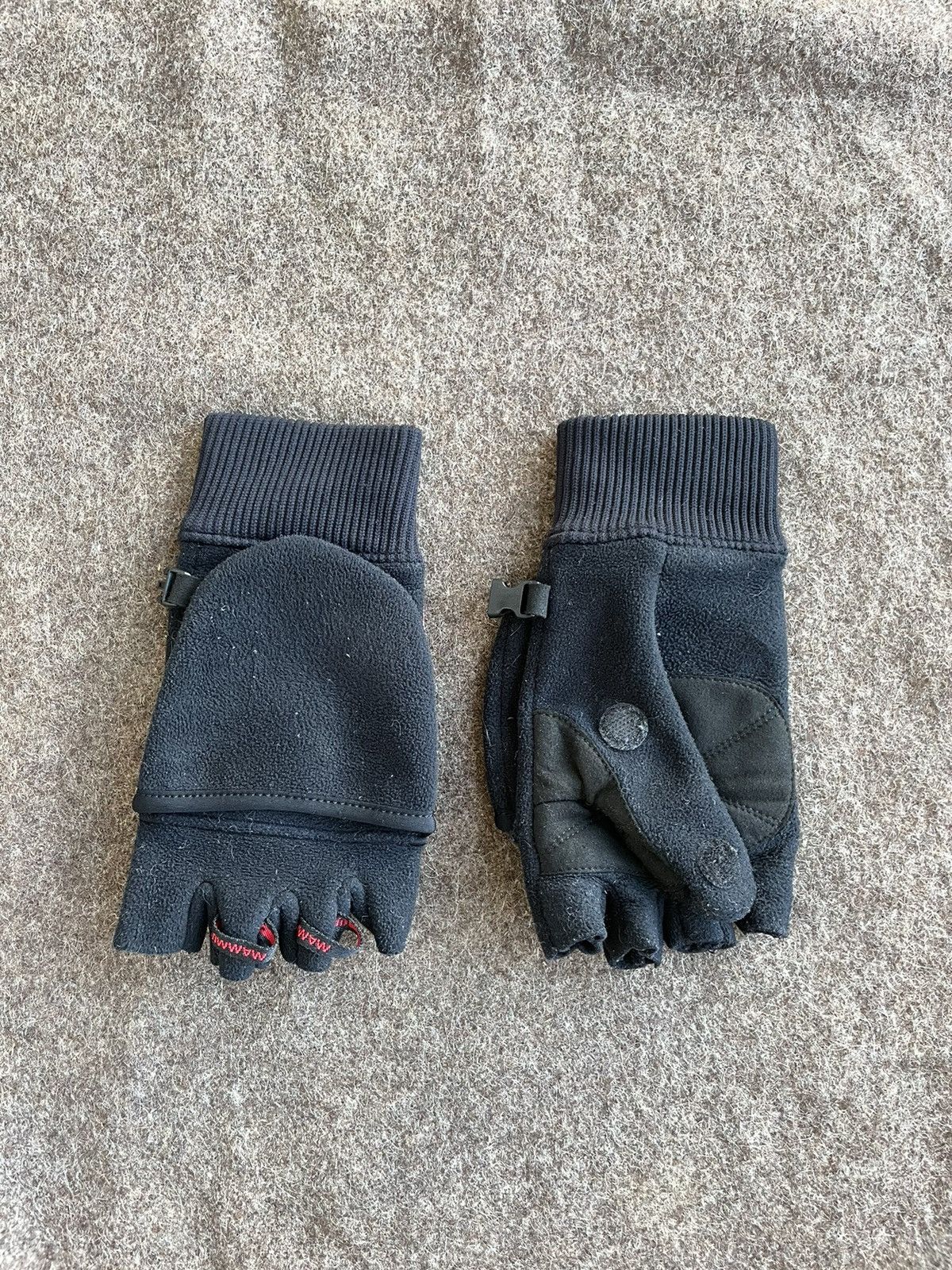 Mammut × Vintage Mammut Windstopper Transformer Gloves Size ONE SIZE - 2 Thumbnail