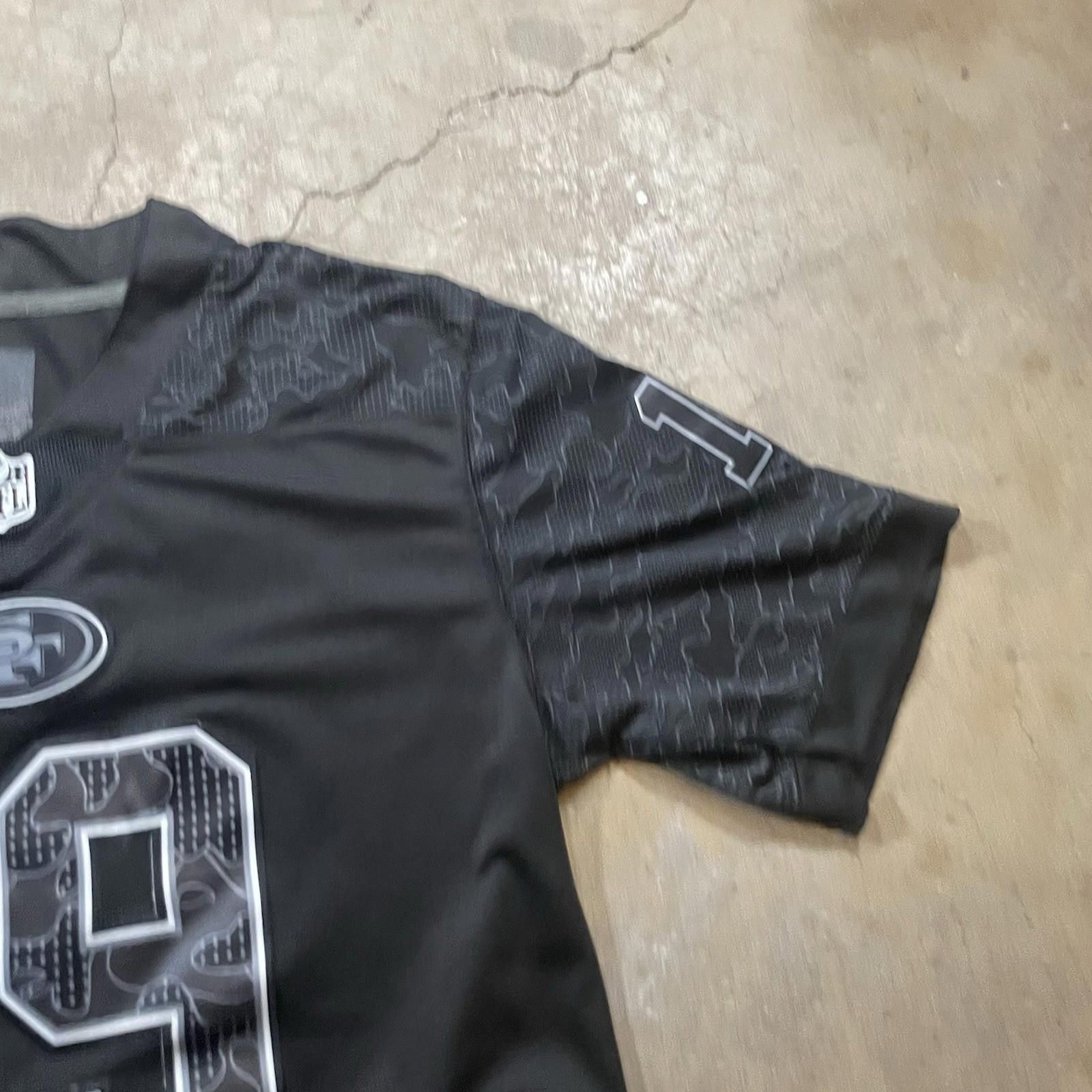 Nike NFL Deebo Samuel Black Nike Football Jersey Large Size ONE SIZE - 3 Thumbnail