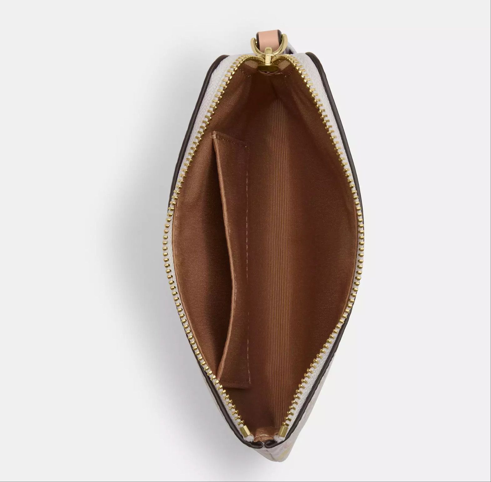 Coach Corner Zip Wristlet In Signature Canvas CEF73 Size ONE SIZE - 4 Thumbnail