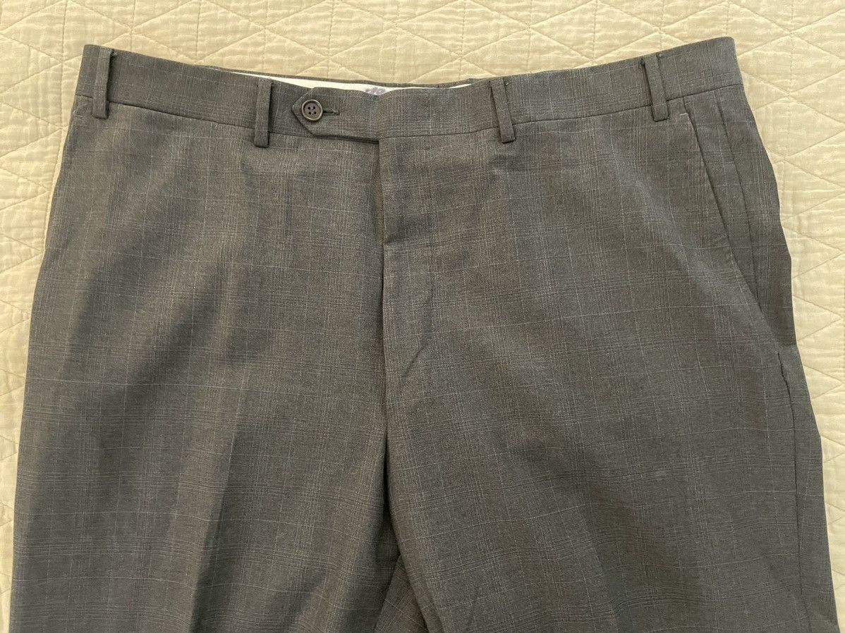 Canali Subtle Check Wool Suit Size 42L - 14 Thumbnail