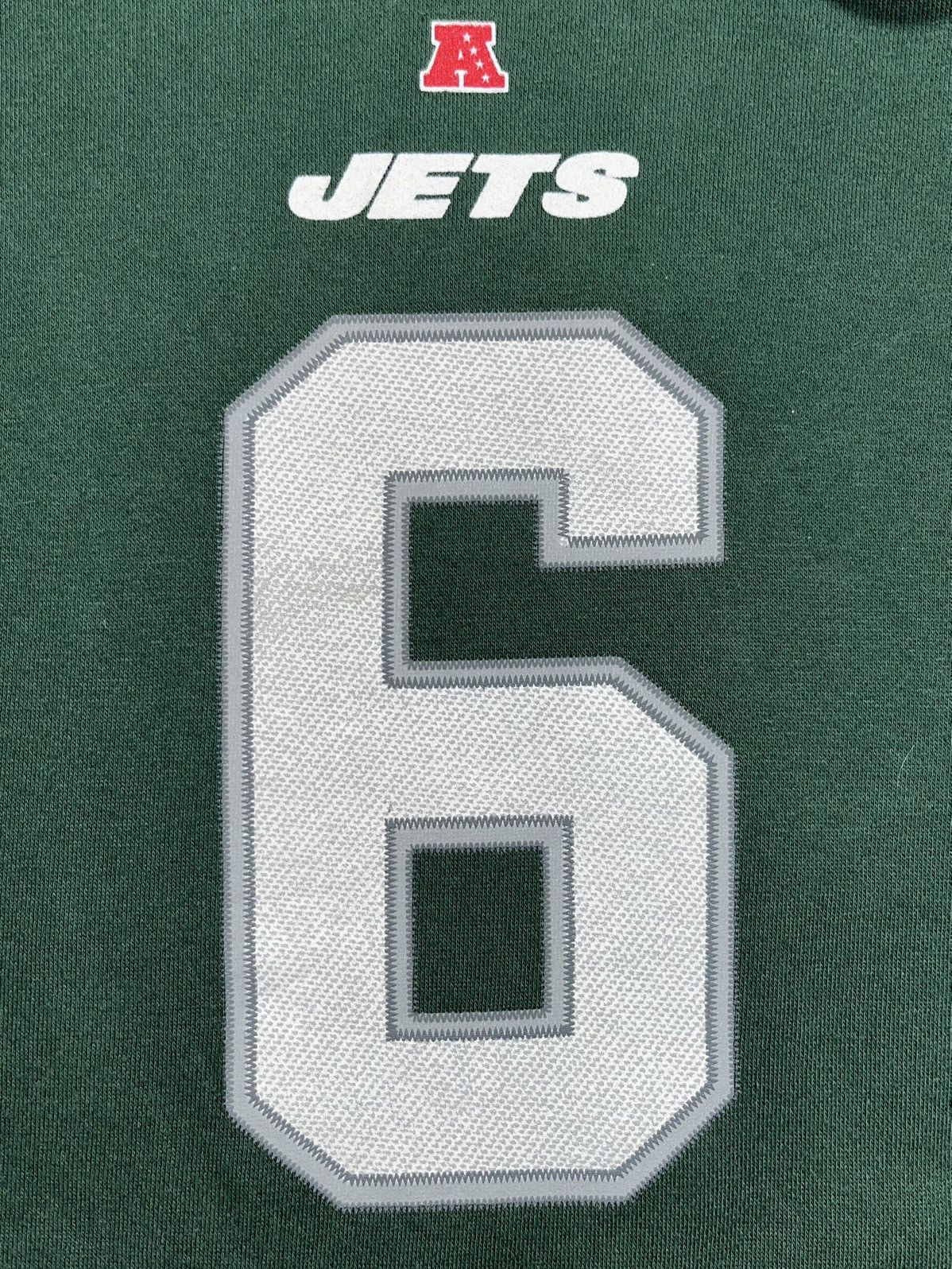 NFL Vintage 90’s New York Jets Sanchez boxy fit hoodie NFL Size US XL / EU 56 / 4 - 5 Thumbnail