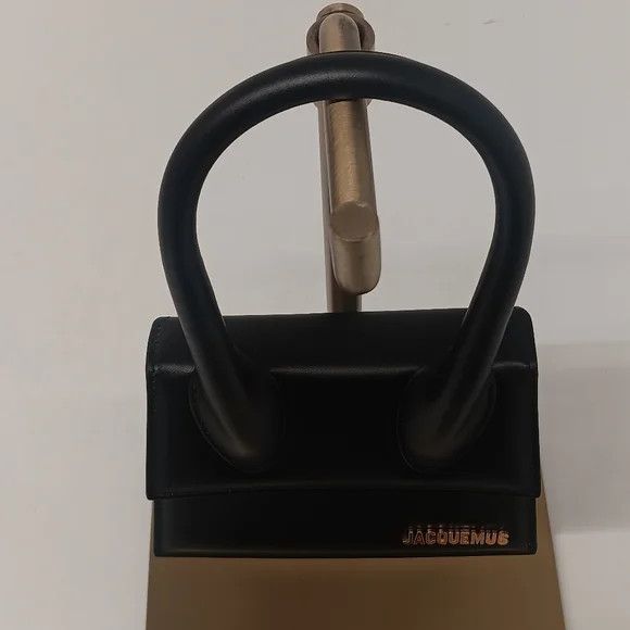 Jacquemus Jacquemus Le Chiquito Moyen Top-Handle Leather Bag - Black Size ONE SIZE - 5 Thumbnail