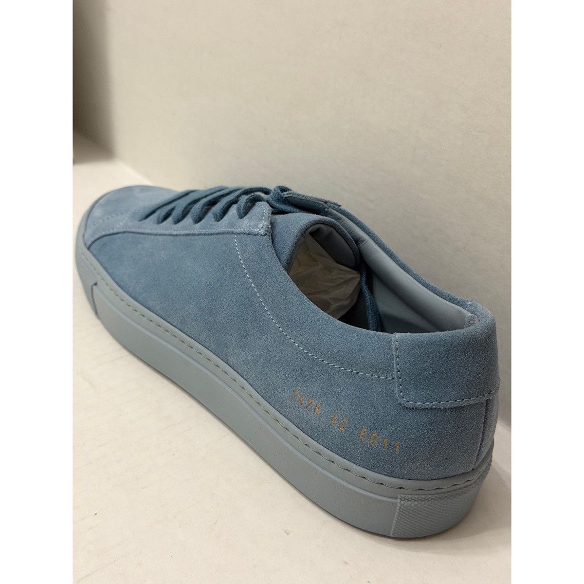 Common Projects COMMON PROJECTS ORIGINAL ACHILLES IN SUEDE BABY BLUE Size US 9 / EU 42 - 12 Thumbnail
