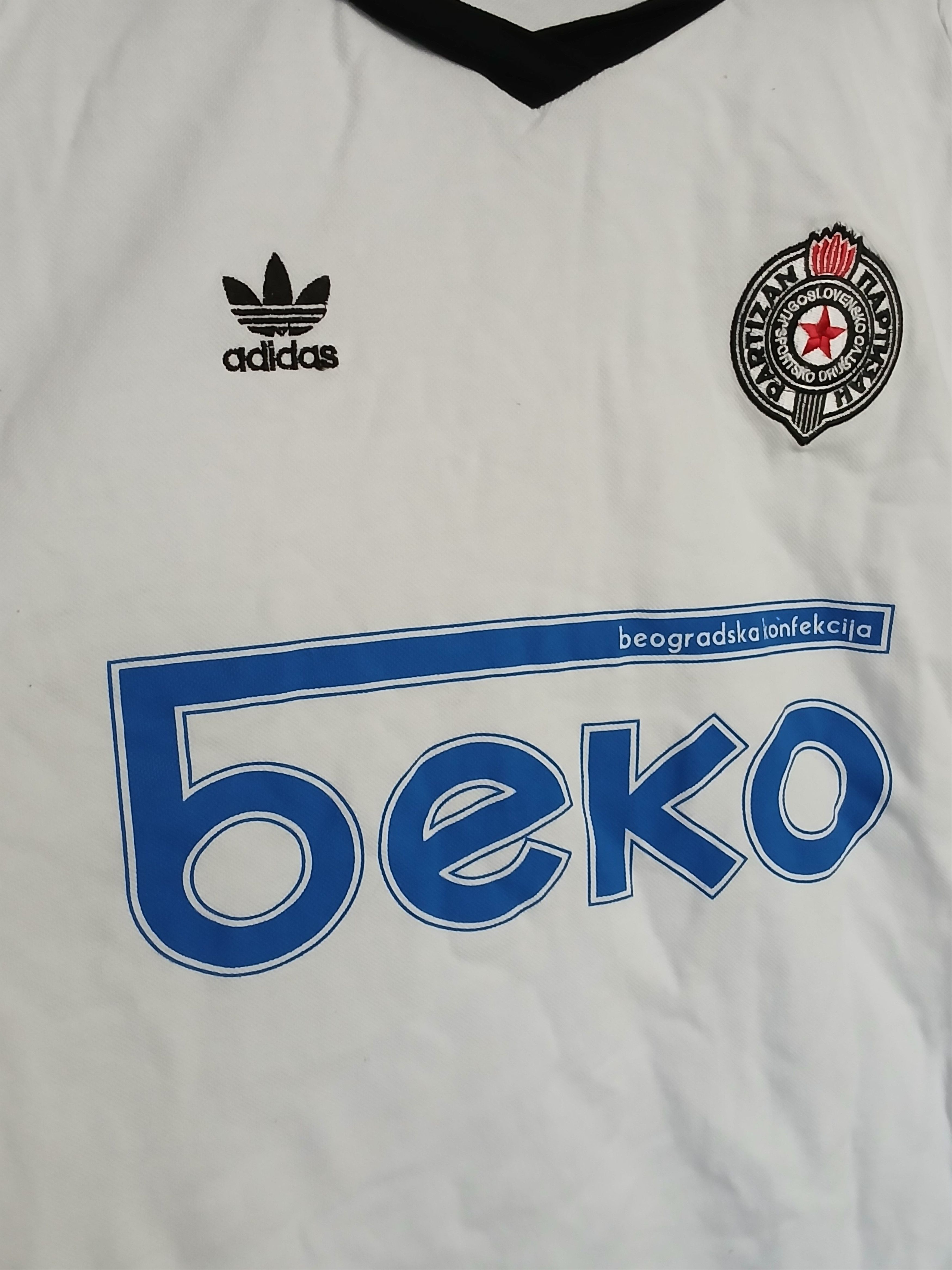 Adidas Partizan Belgrade Football T-Shirt Size US M / EU 48-50 / 2 - 3 Thumbnail