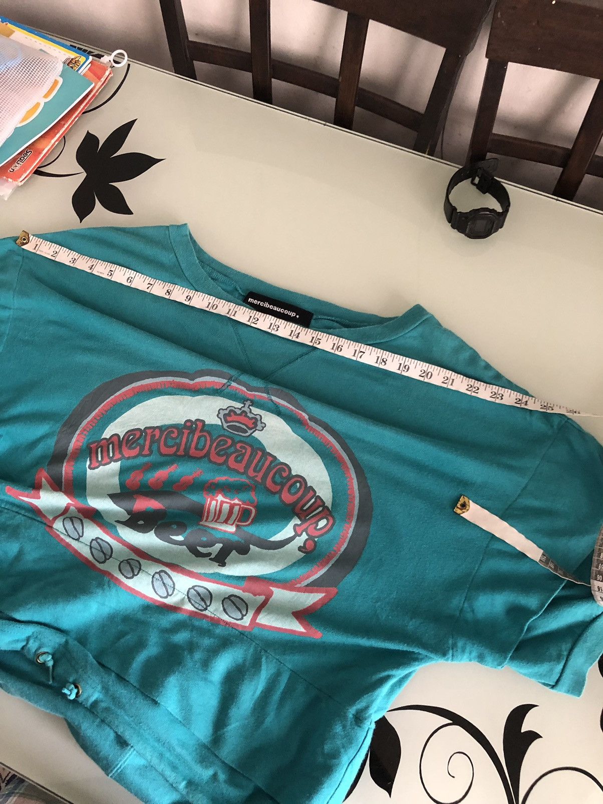 Issey Miyake Issey Miyake Mercibeaucoup Beer Printed Sweat Shirt Size XL / US 12-14 / IT 48-50 - 15 Thumbnail