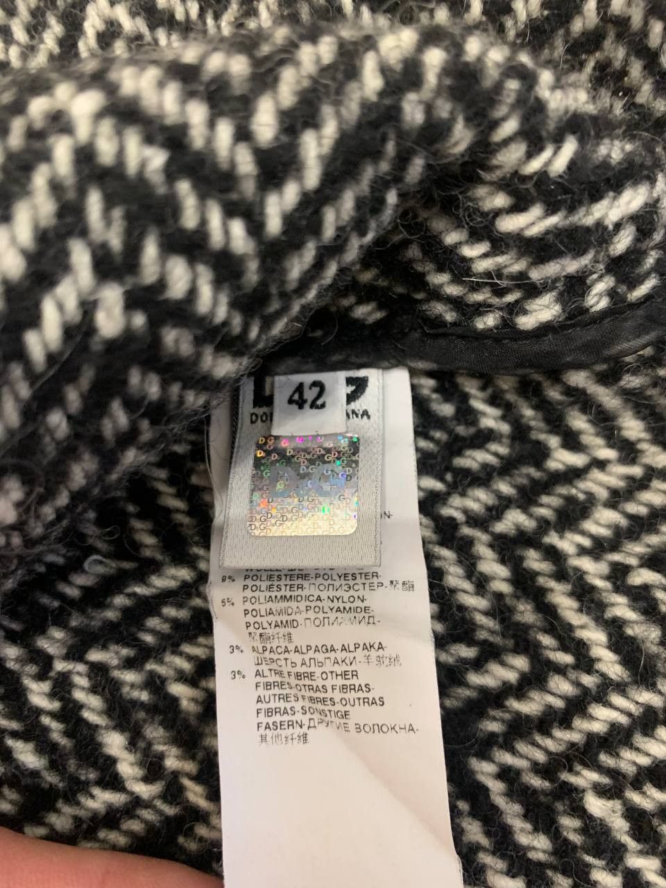 Dolce & Gabbana 🔥Authentic Dolce & Gabbana Floral Ribbon Tweed Dress black Size S / US 4 / IT 40 - 4 Thumbnail