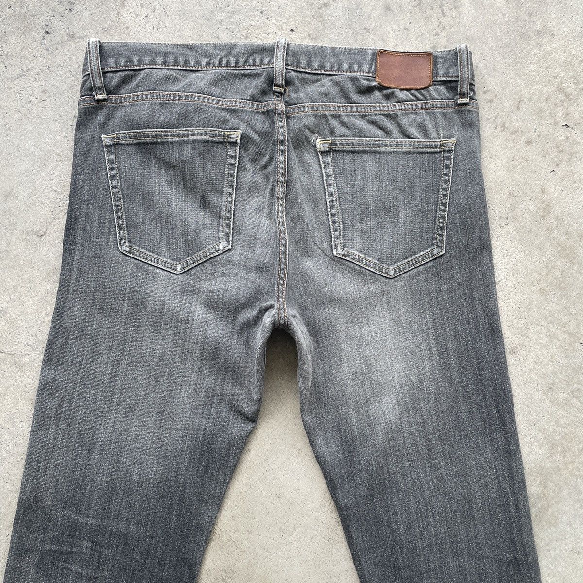 Japanese Brand Vintage Japanese Black Faded Denim Jeans Pants W35 Size US 35 - 12 Thumbnail