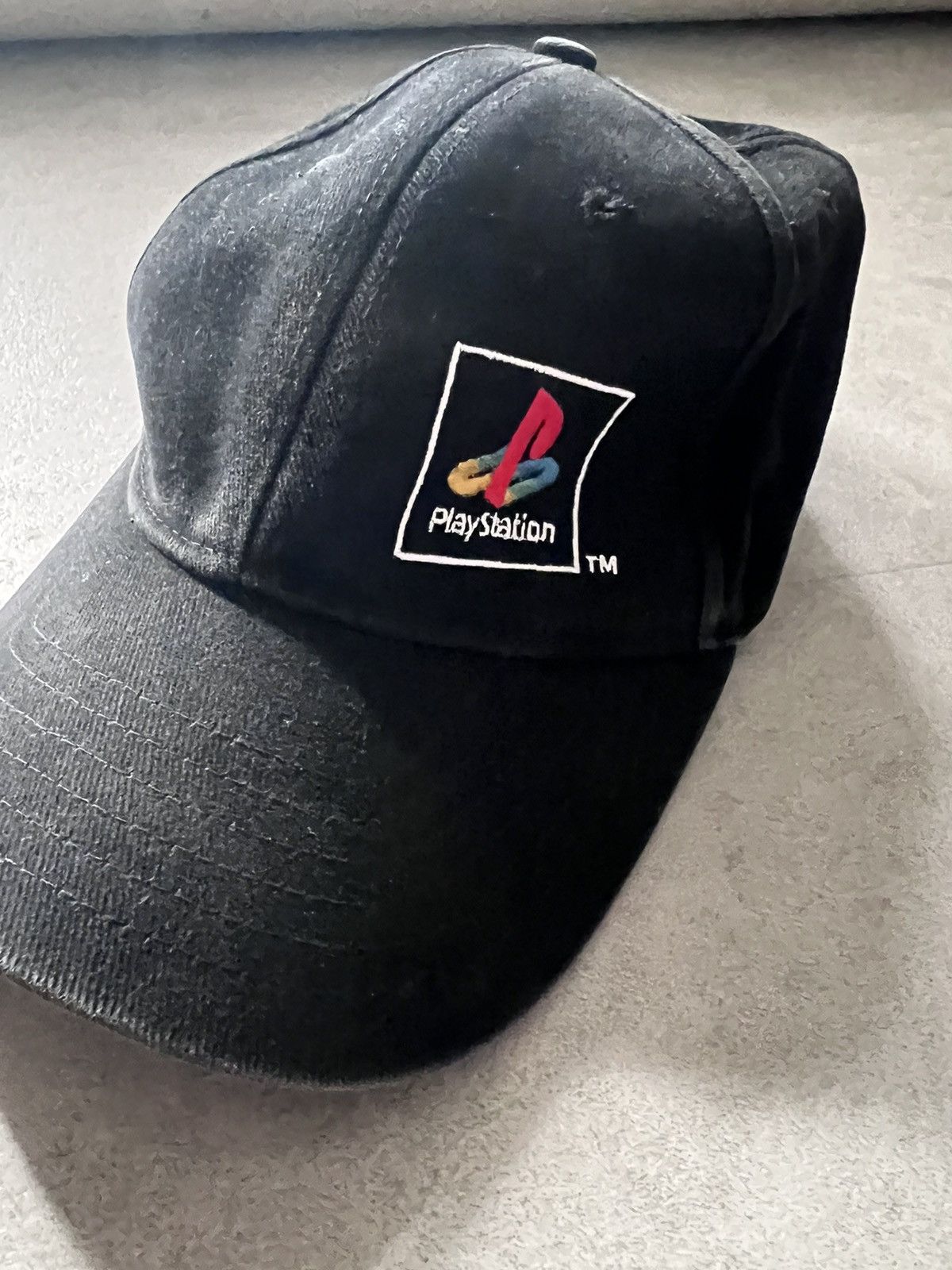 Playstation × Sony × Vintage Vintage 90s PlayStation Cap Size ONE SIZE - 2 Thumbnail