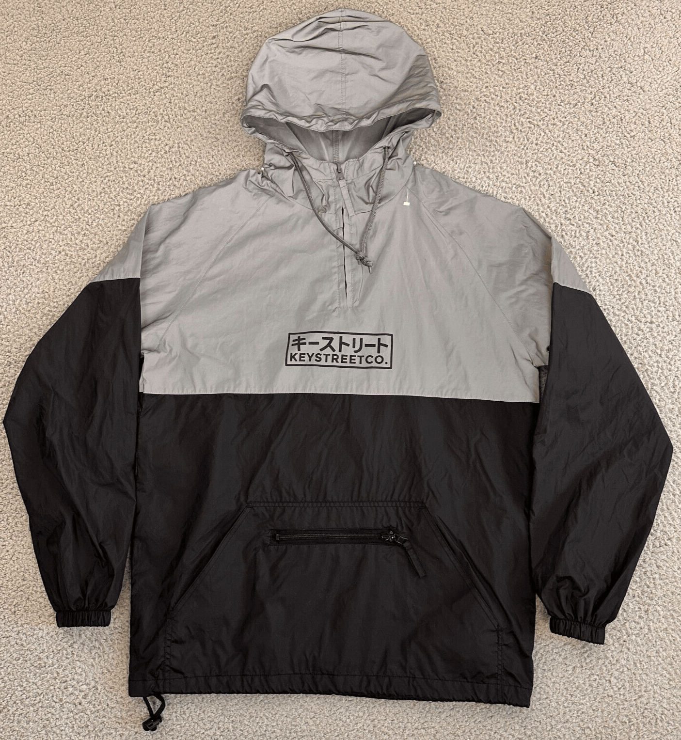 Vintage Key Street Co Windbreaker Reflective Jacket BMX Size US S / EU 44-46 / 1 - 1 Thumbnail