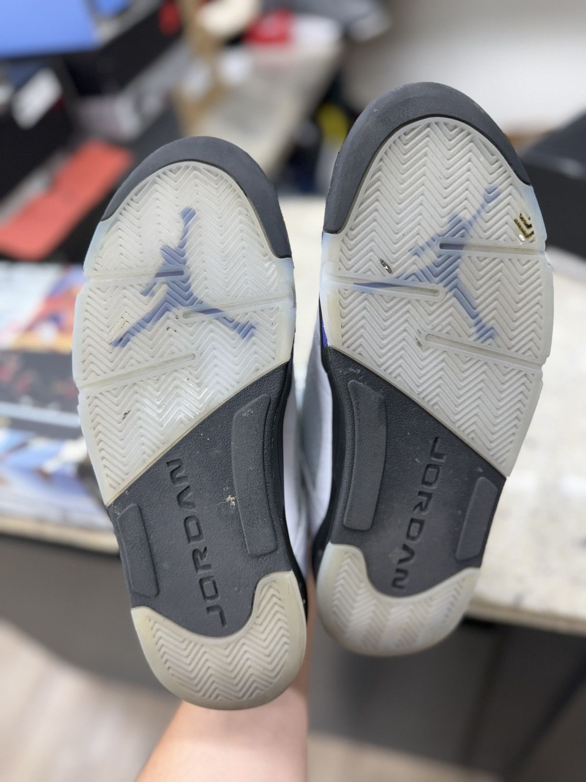 Jordan Brand Jordan 5 Retro Dark Concord Size US 9.5 / EU 42-43 - 5 Thumbnail