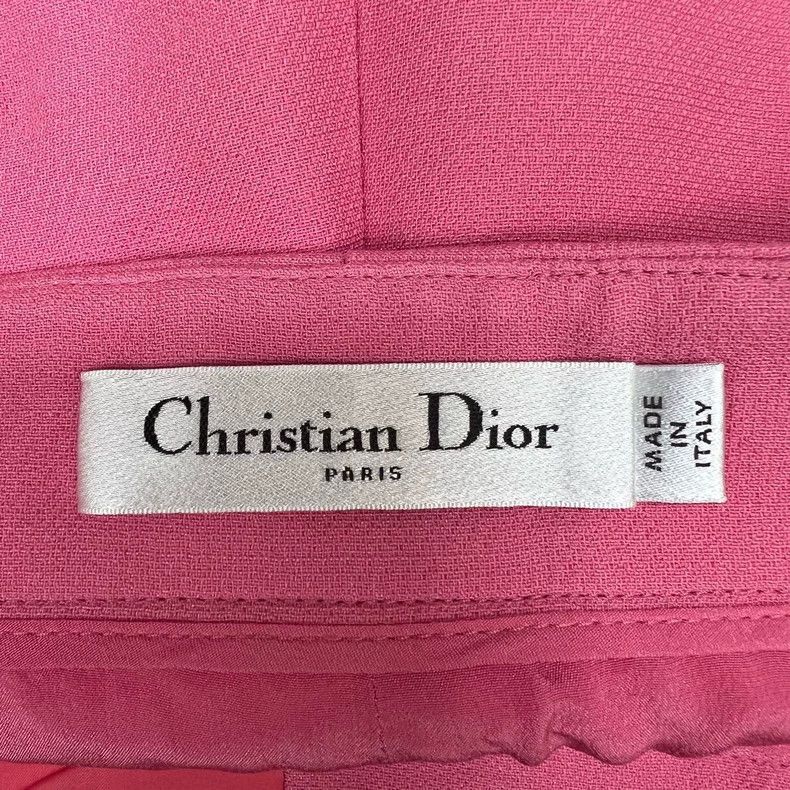 Dior Dior Pink classic CD button skirt pants 2505-Nextarrow Size 24" / US 00 / IT 34 - 4 Thumbnail
