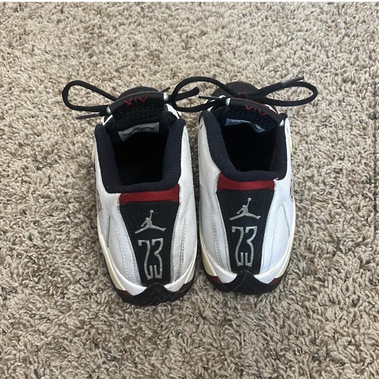 Jordan Brand × Nike Jordan 14 Black Toe Size US 7.5 / IT 37.5 - 3 Thumbnail