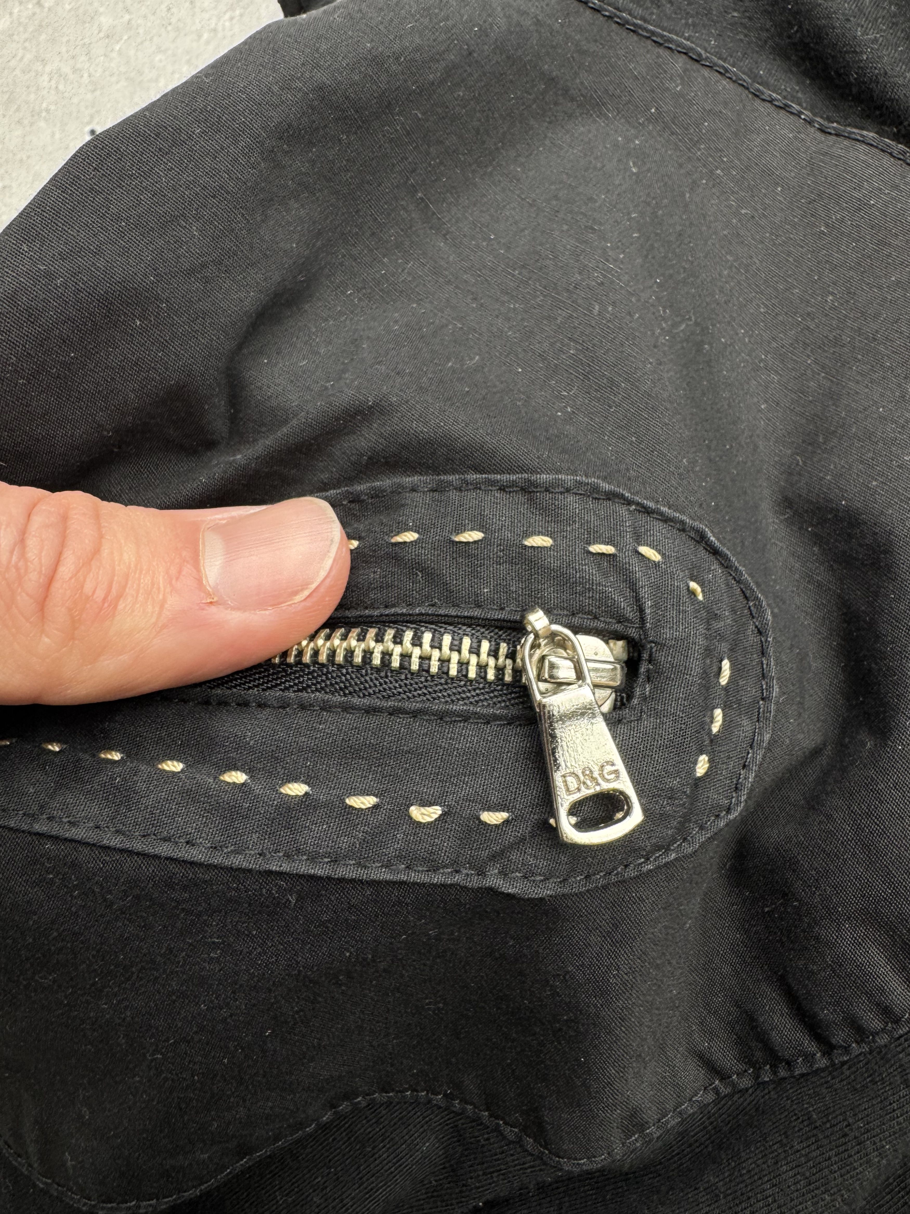 Japanese Brand × Vintage Vintage D&G Zipped Tank Top Size M / US 6-8 / IT 42-44 - 5 Thumbnail