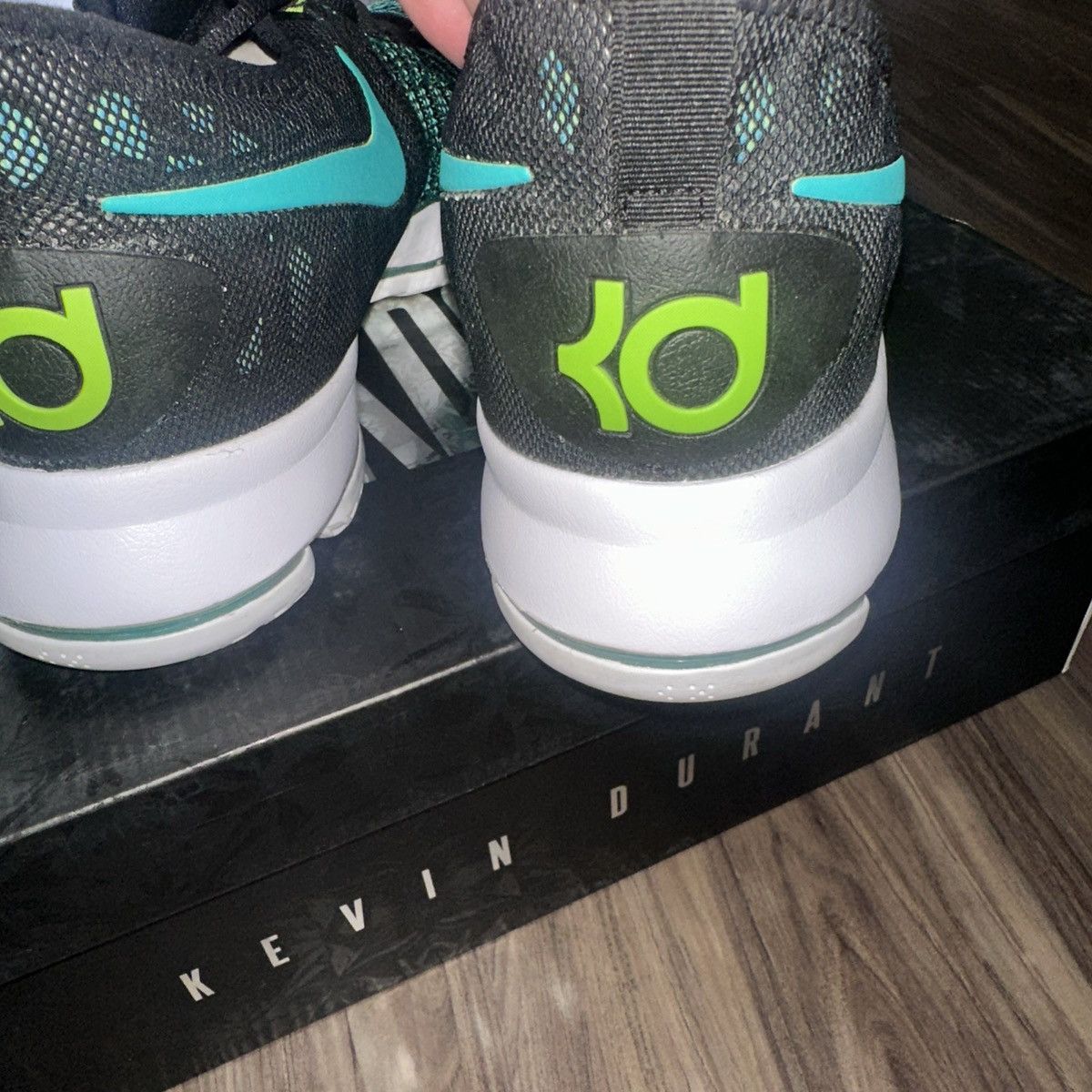 Nike Nike Zoom KD 9 Clear Jade/Black Men’s Size 10.5 - Worn Once Size US 10.5 / EU 43-44 - 4 Thumbnail