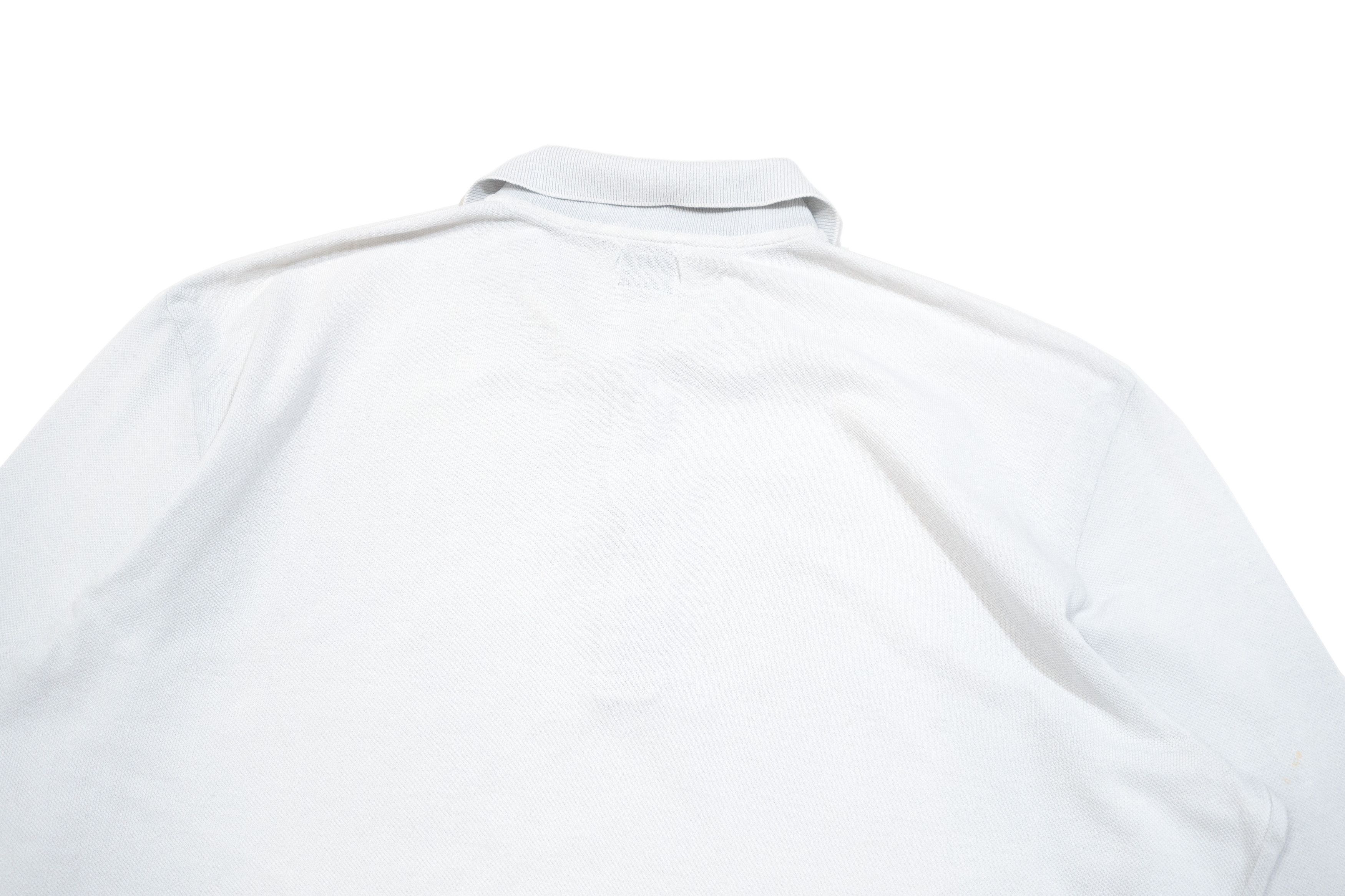 C.P. Company Garment Dyed Long Sleeve Polo Shirt 2003 Vintage Size US XL / EU 56 / 4 - 4 Thumbnail