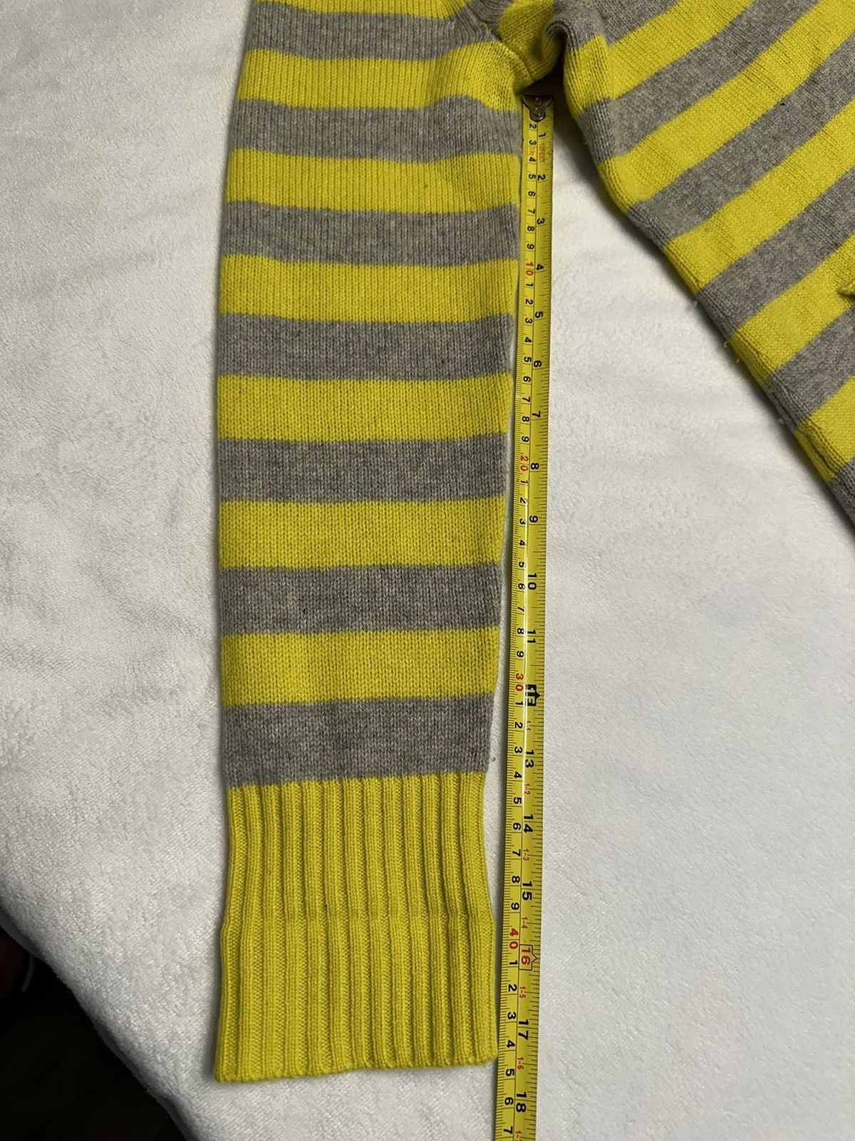 Magaschoni Magaschoni Cashmere Striped L/S Sweater Dress-Size Med Size M / US 6-8 / IT 42-44 - 7 Thumbnail