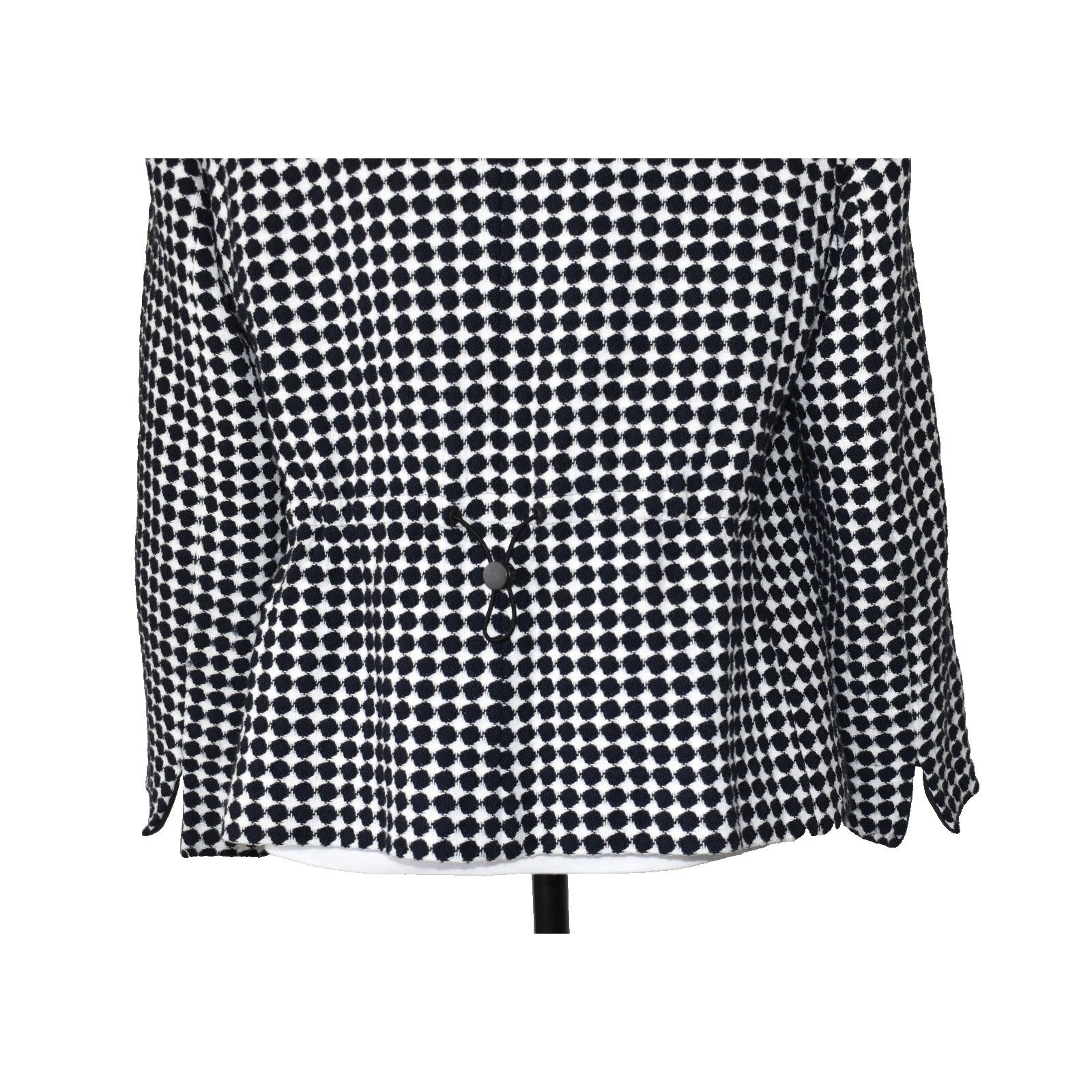 Akris AKRIS PUNTO Black Tweed Zip Snap Front Blazer Jacket Size 14 Size XL / US 12-14 / IT 48-50 - 5 Thumbnail