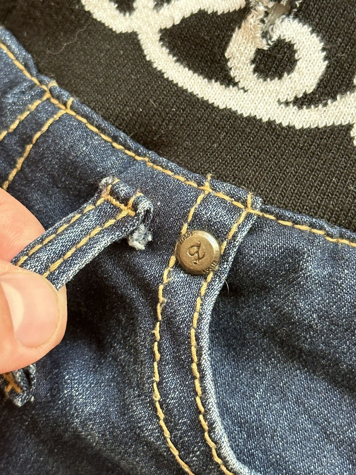 Japanese Brand Yoshitomo Nara Lolita Made in Korea Designer Jeans Size US 32 / EU 48 - 7 Thumbnail