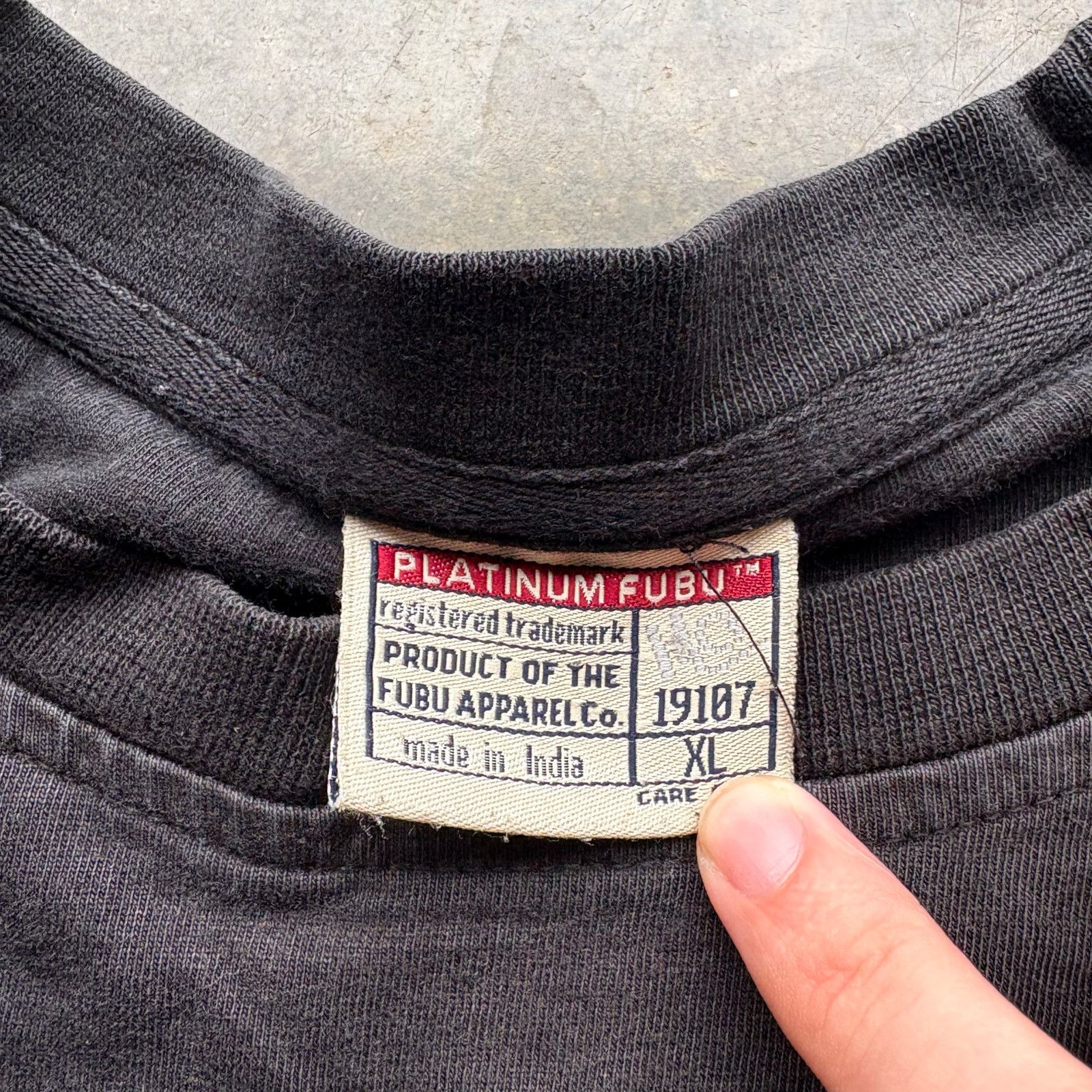 Fubu × Southpole × Vintage Crazy Vintage Boxy Y2K Platinum Fubu Long Sleeve Size US XXL / EU 58 / 5 - 3 Thumbnail