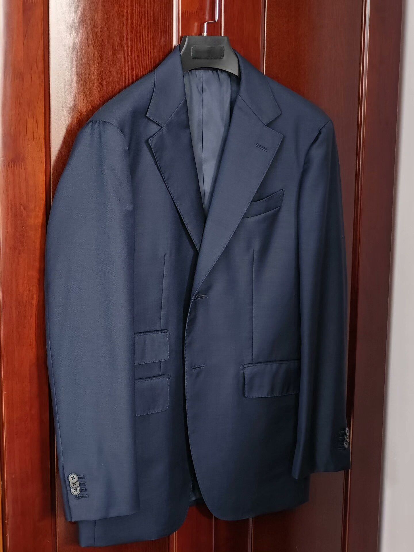 Japanese Brand Italian VBC Wool Half Canvas Blazer Size US M / EU 48-50 / 2 - 1 Thumbnail