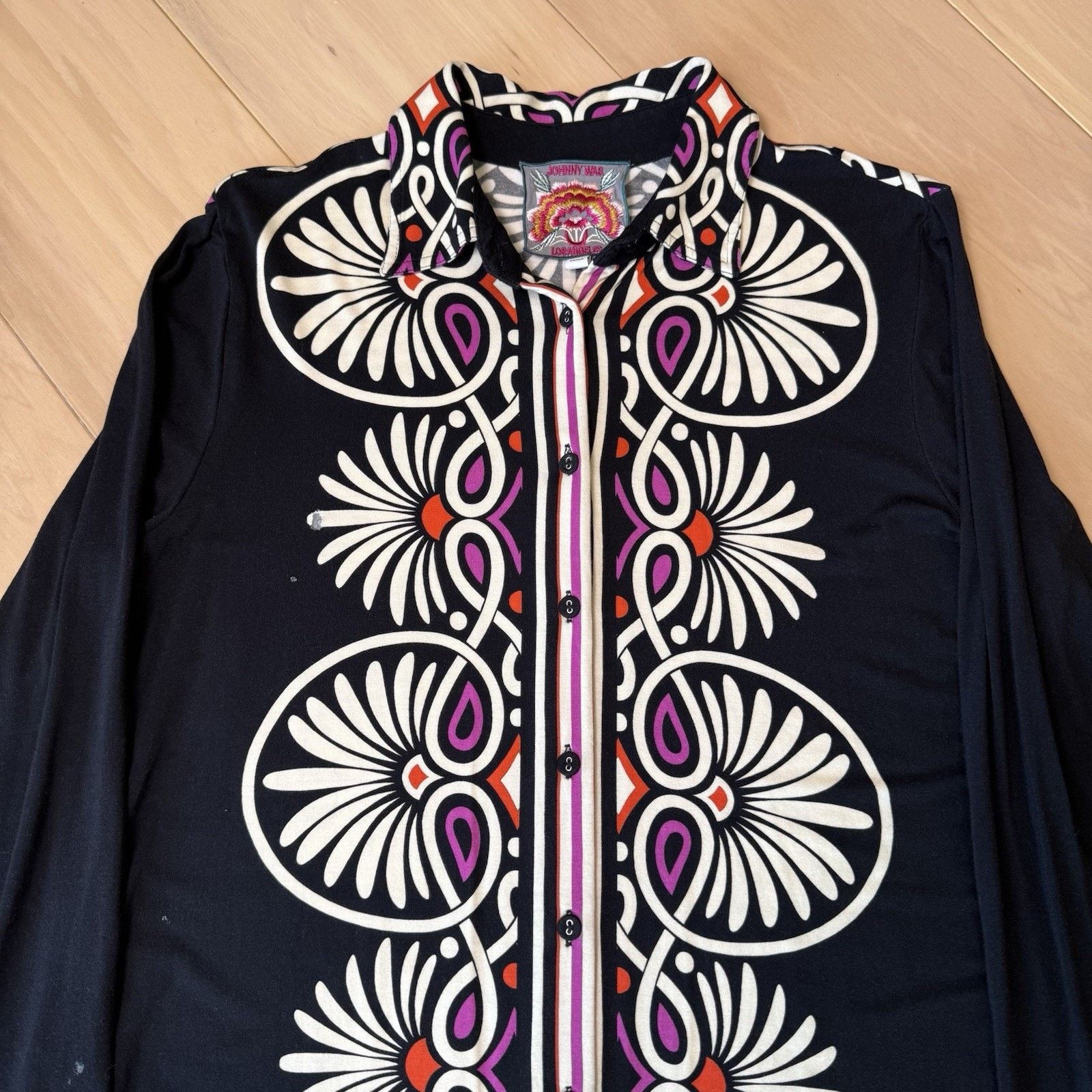 Johnny Was Johnny Was Janie Favorite Shirt Women's M Multicolor Floral Size M / US 6-8 / IT 42-44 - 4 Thumbnail