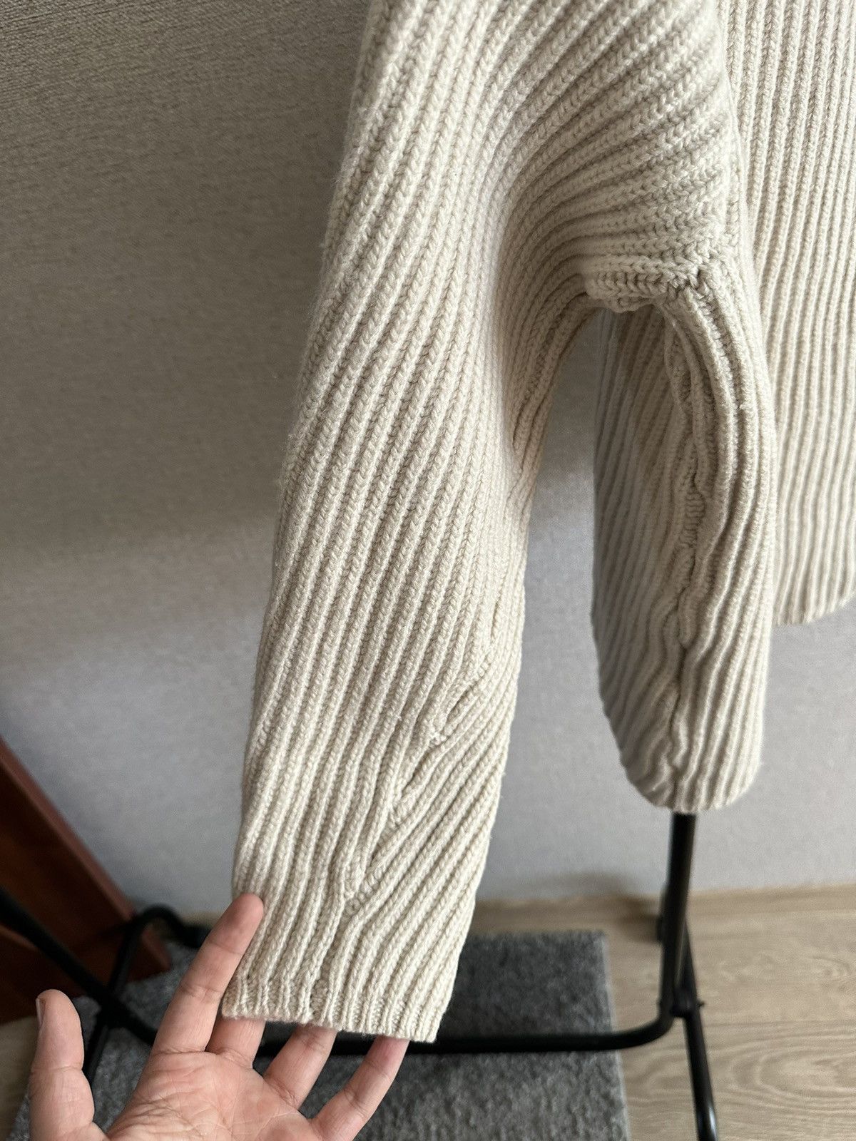 Acne Studios Women’s Acne Studios Deborah L-wool Oversized Sweater Size XS / US 0-2 / IT 36-38 - 16 Thumbnail
