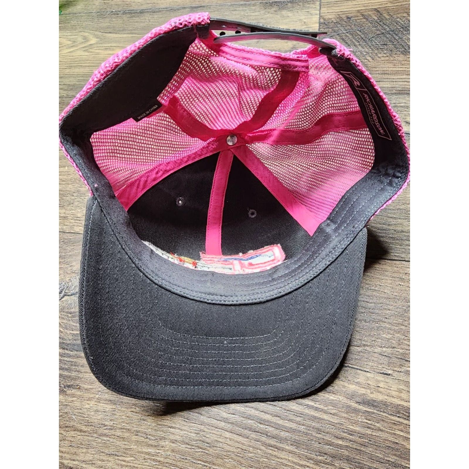 Vintage CF Spray Service Farm Western Pink Baseball Hat Cap Adjustable BK Cap Unisex Adults Adjustable Pink Baseball Cap BK Gray? Size ONE SIZE - 4 Thumbnail