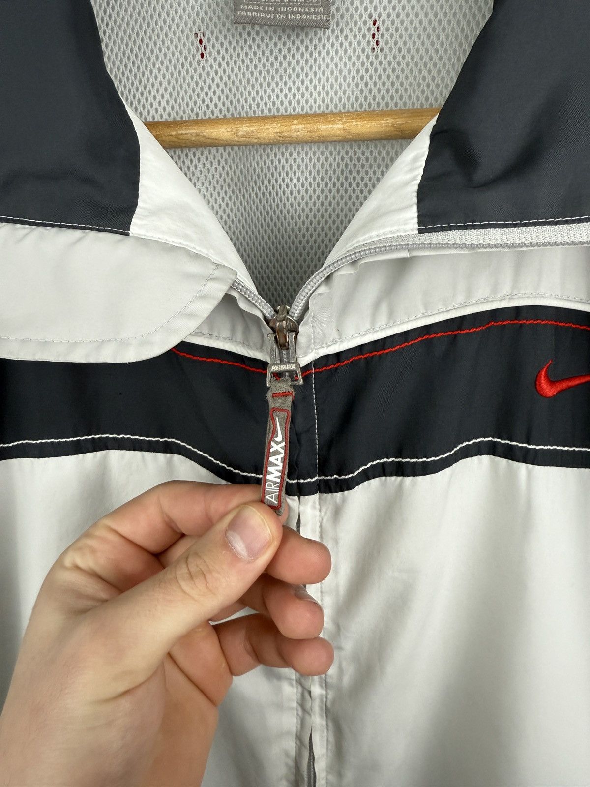 Nike 🇺🇸 Vintage 90s Nike Air Max Jacket Retro Y2K Rare Archive Size US M / EU 48-50 / 2 - 6 Thumbnail
