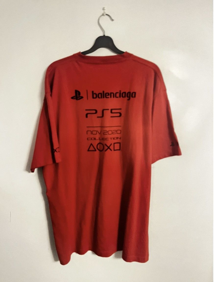 Balenciaga Balenciaga ps5 t-shirt Size US S / EU 44-46 / 1 - 2 Thumbnail