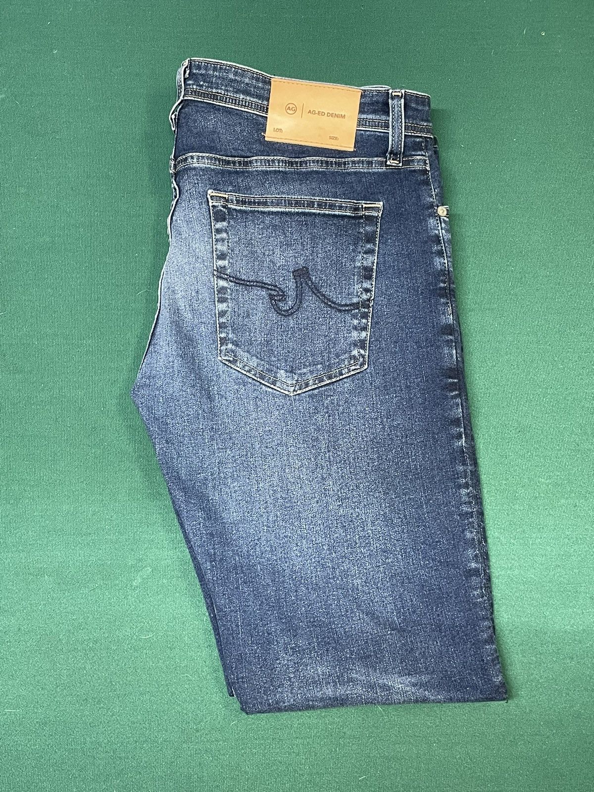 AG Adriano Goldschmied AG Jeans Dylan Skinny Fit - Dark Wash 33x32 Size US 33 - 1 Thumbnail