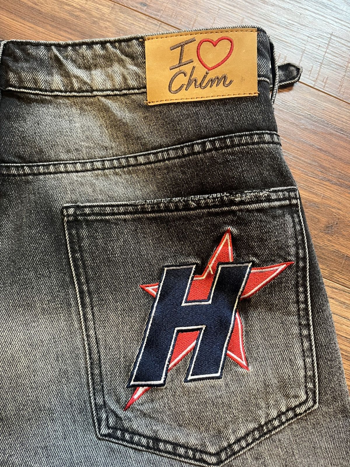 HMDD Hmdd black crystal baggy jorts Size US 36 / EU 52 - 5 Thumbnail