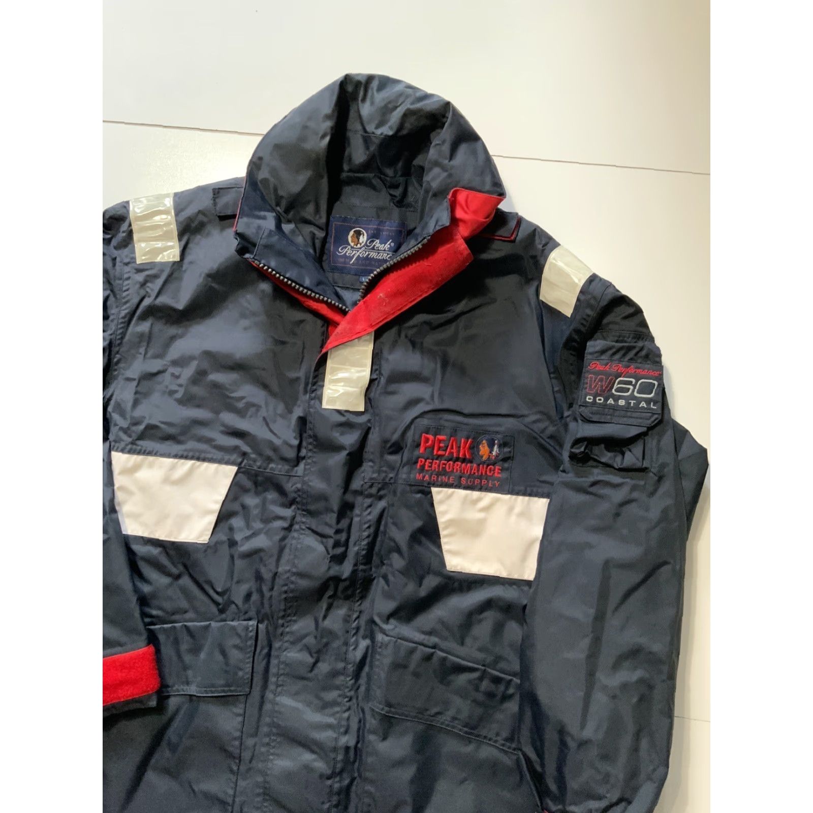 Peak Performance VTG 1995 Peak Performance Marine Supply Waterproof Offshore Tech Parka Jacket L LG Navy? (color not provided) Size US L / EU 52-54 / 3 - 4 Thumbnail