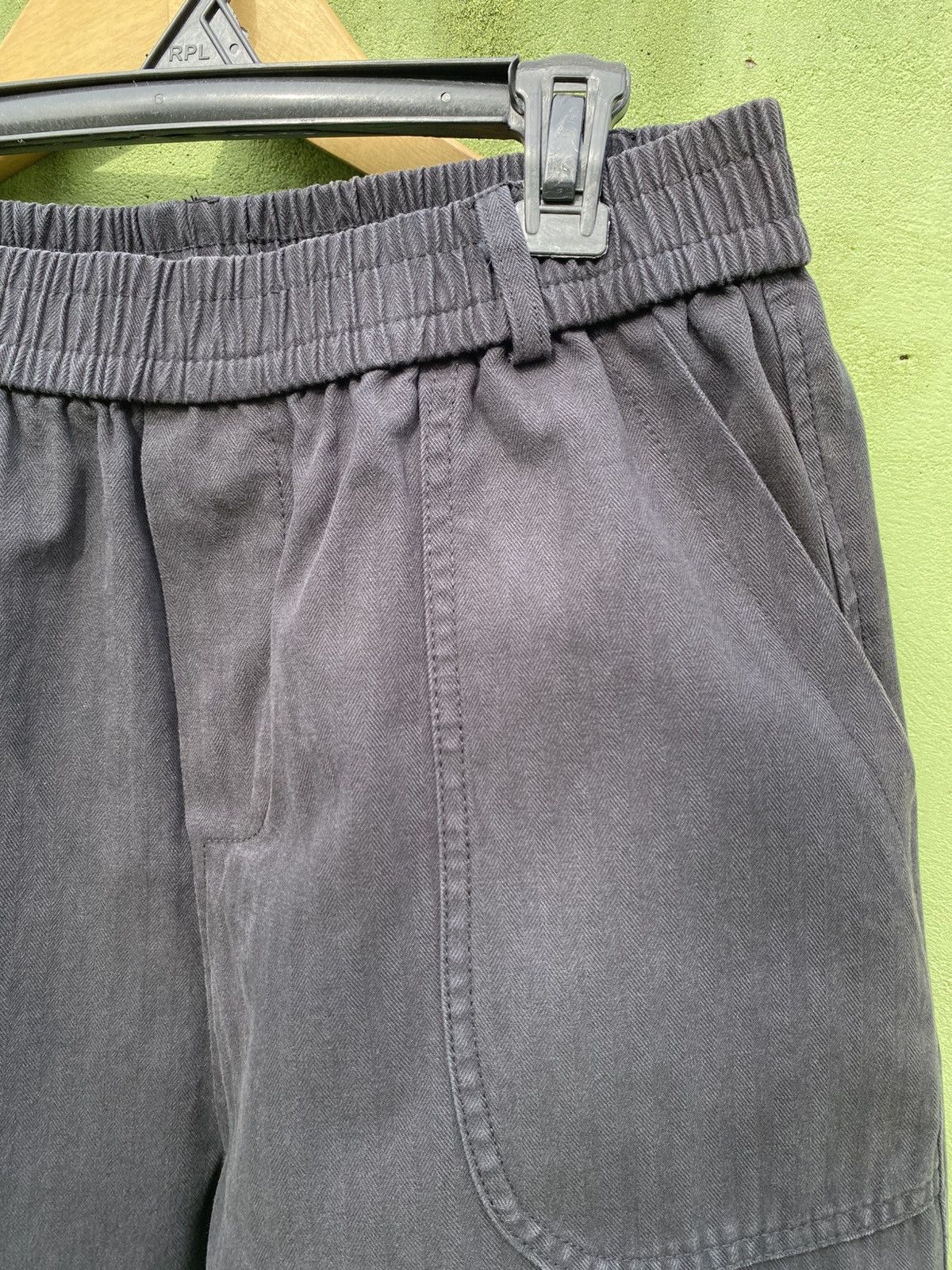 Japanese Brand Japanese Work Style Utility Shorts Elastic Waist Dark Grey Size US 38 / EU 54 - 4 Thumbnail